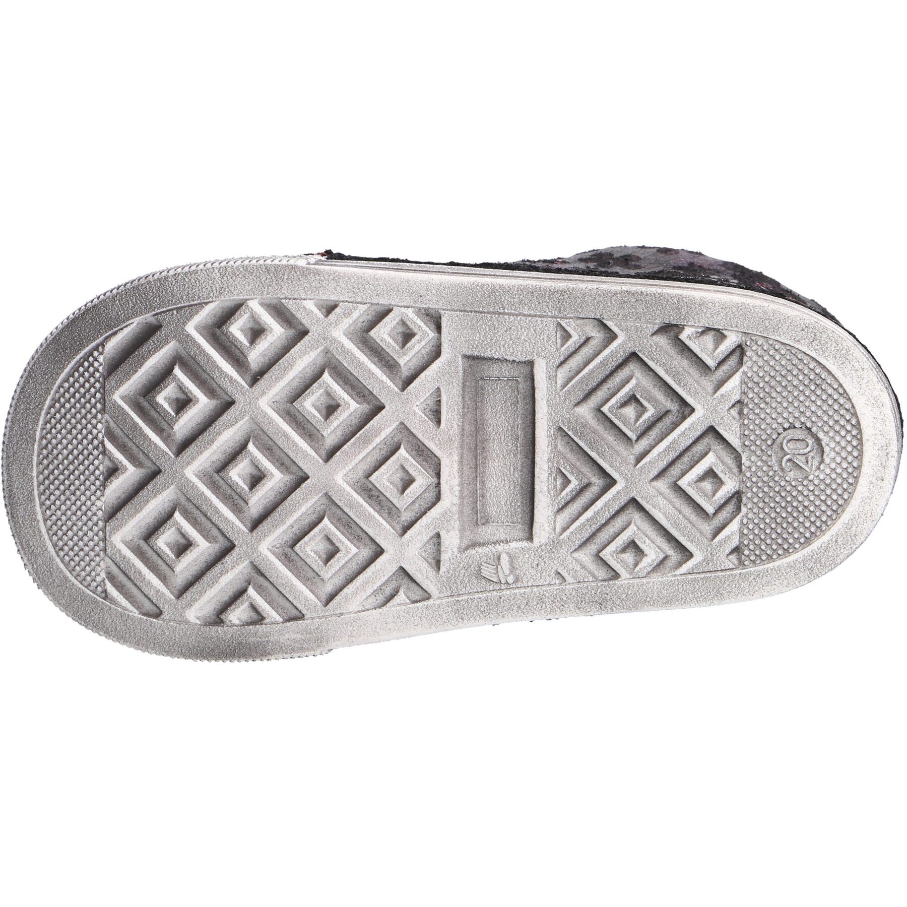 mehrfarbige lauflernschuhe sohlenansicht