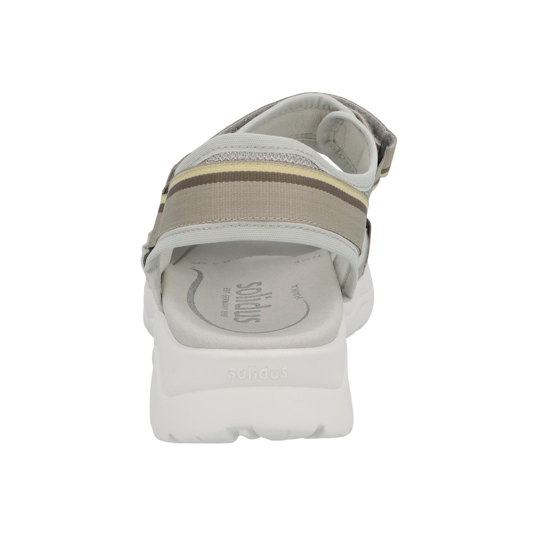 graue sandale hinteransicht