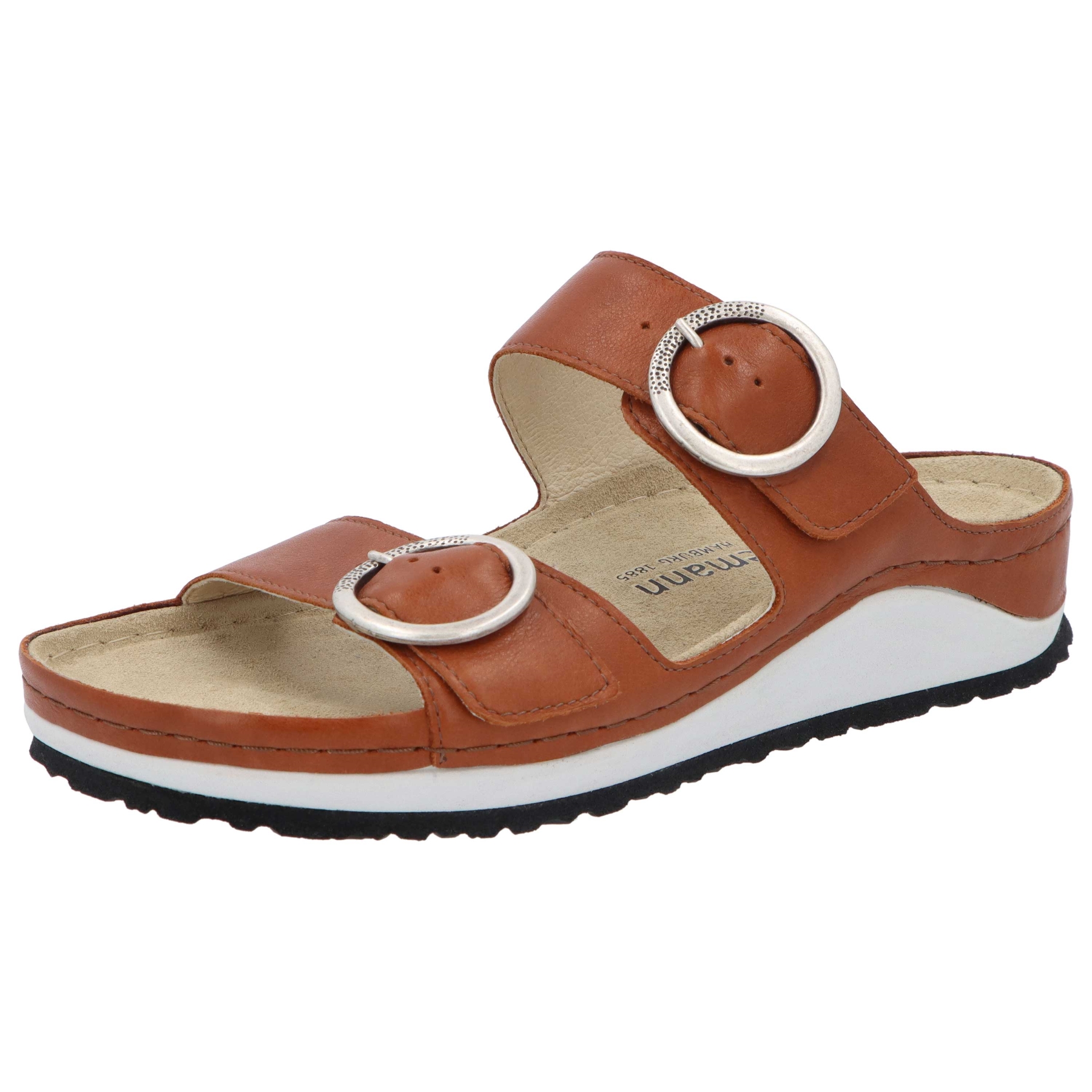 braune pantolette 3-4 ansicht