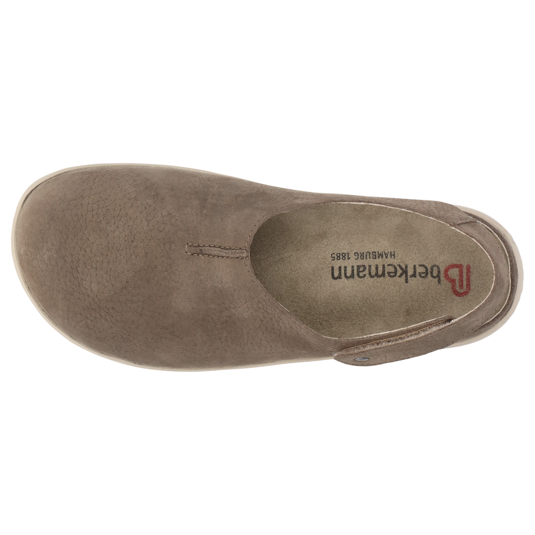 braune sandale draufsicht