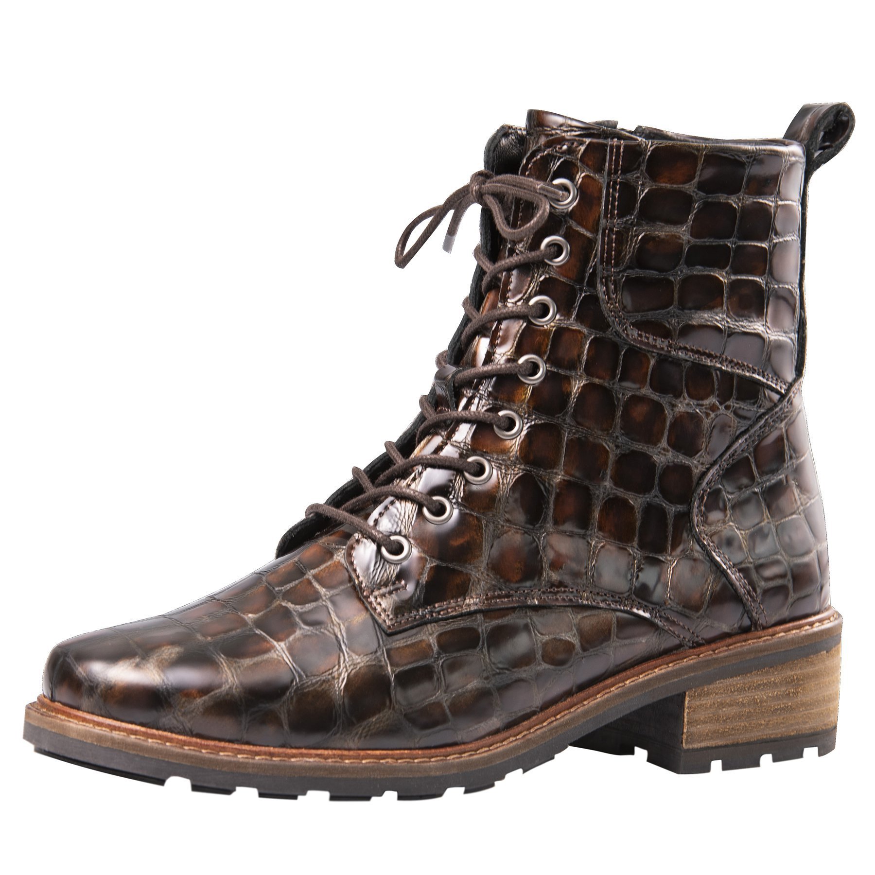 braune stiefel 3-4 ansicht