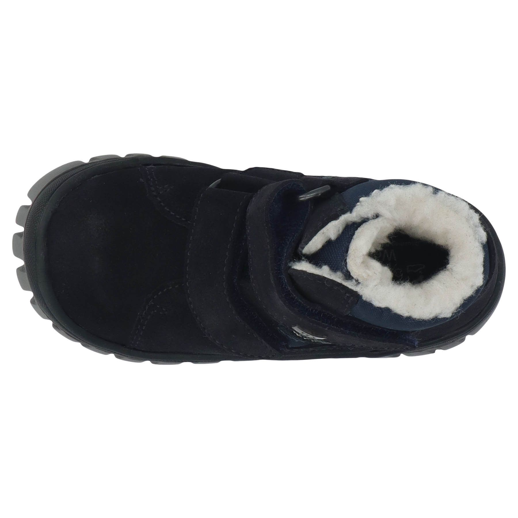 blaue stiefeletten draufsicht