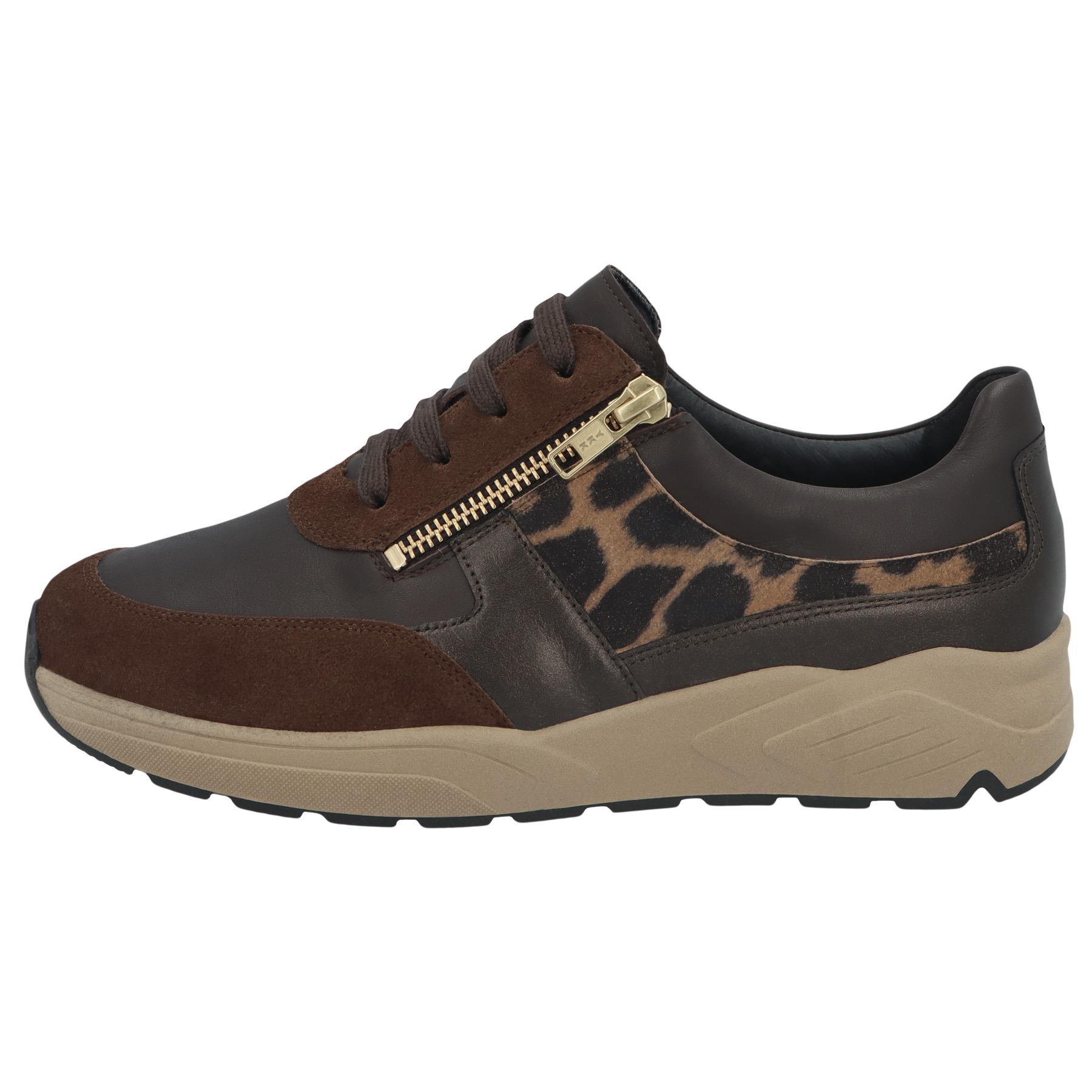 braune halbschuh seitenansicht links