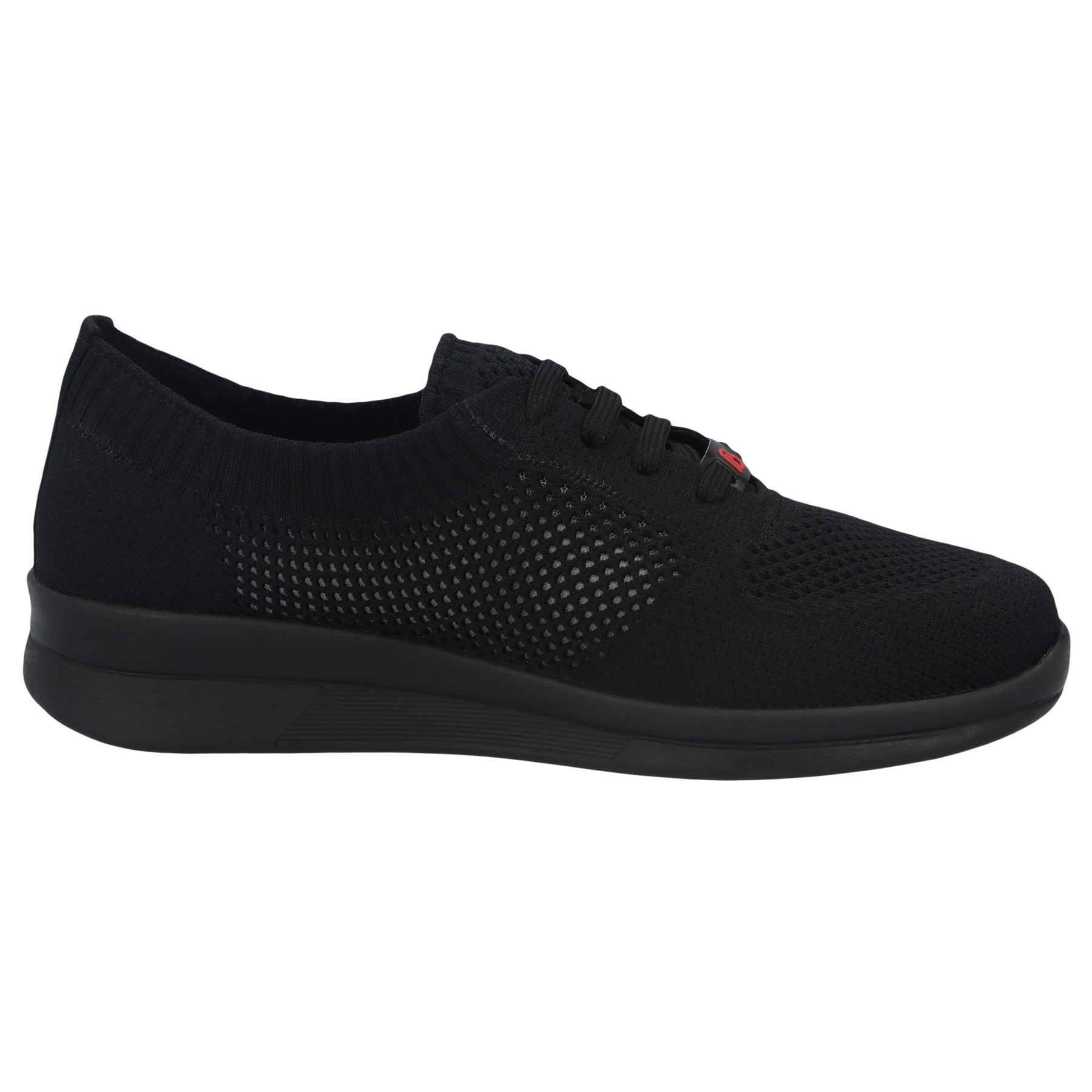 schwarze sneaker seitenansicht rechts