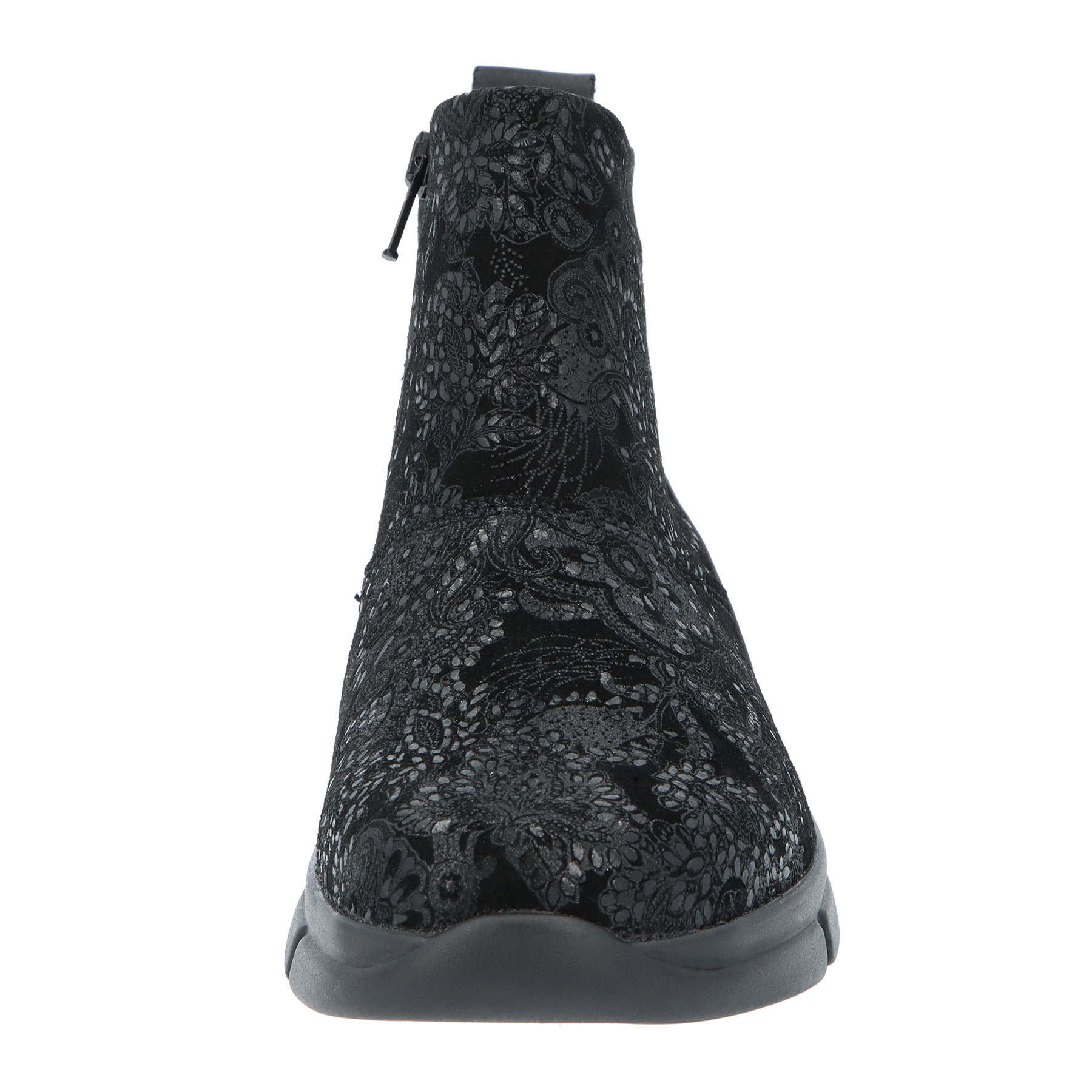 schwarze stiefeletten vorderansicht