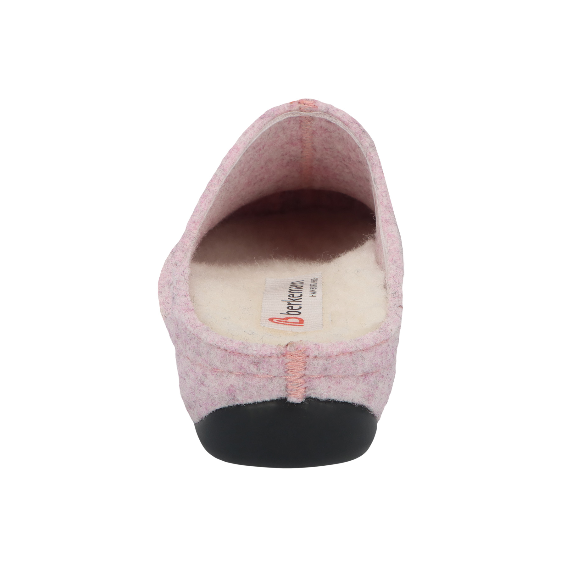 rote hausschuhe hinteransicht