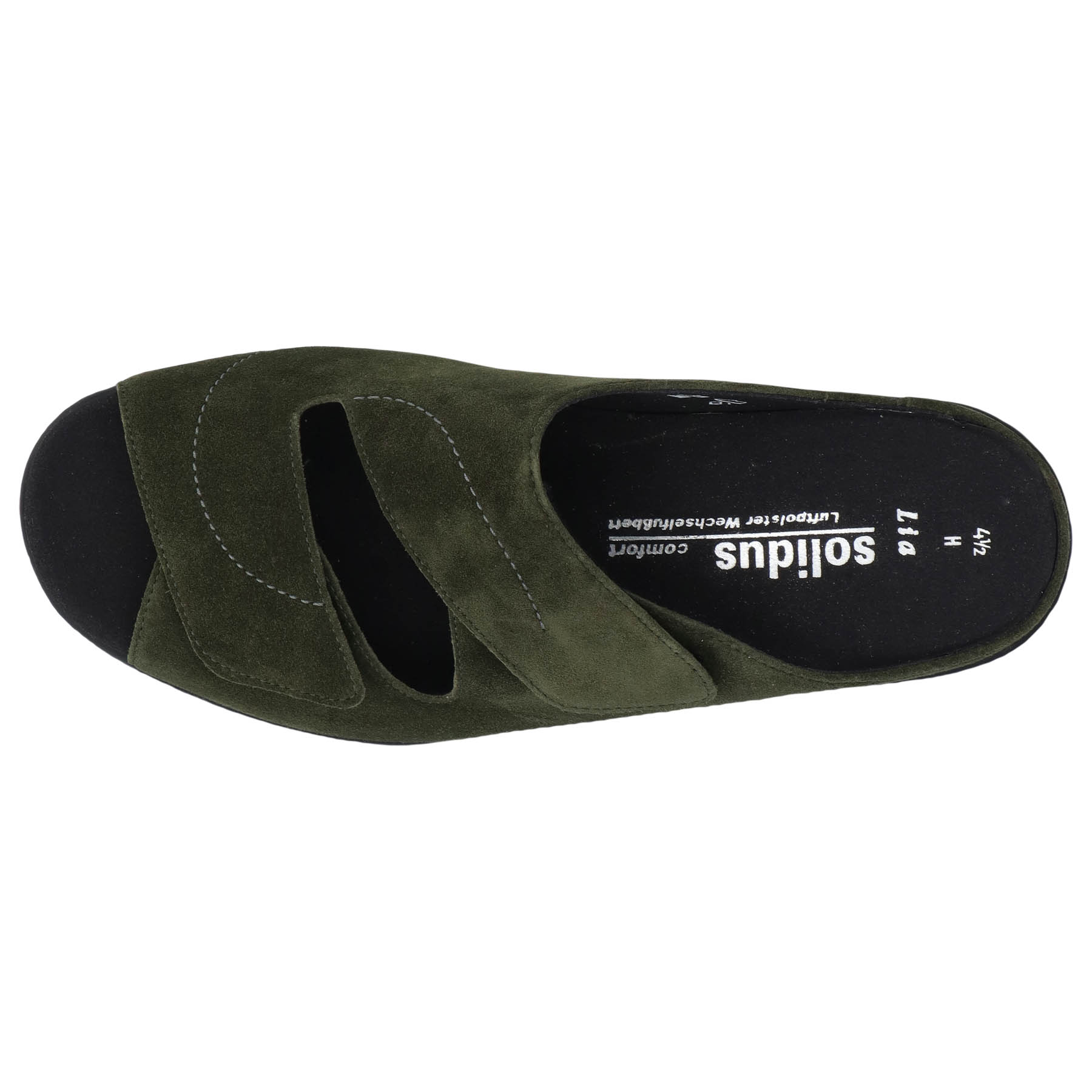 braune sandale draufsicht