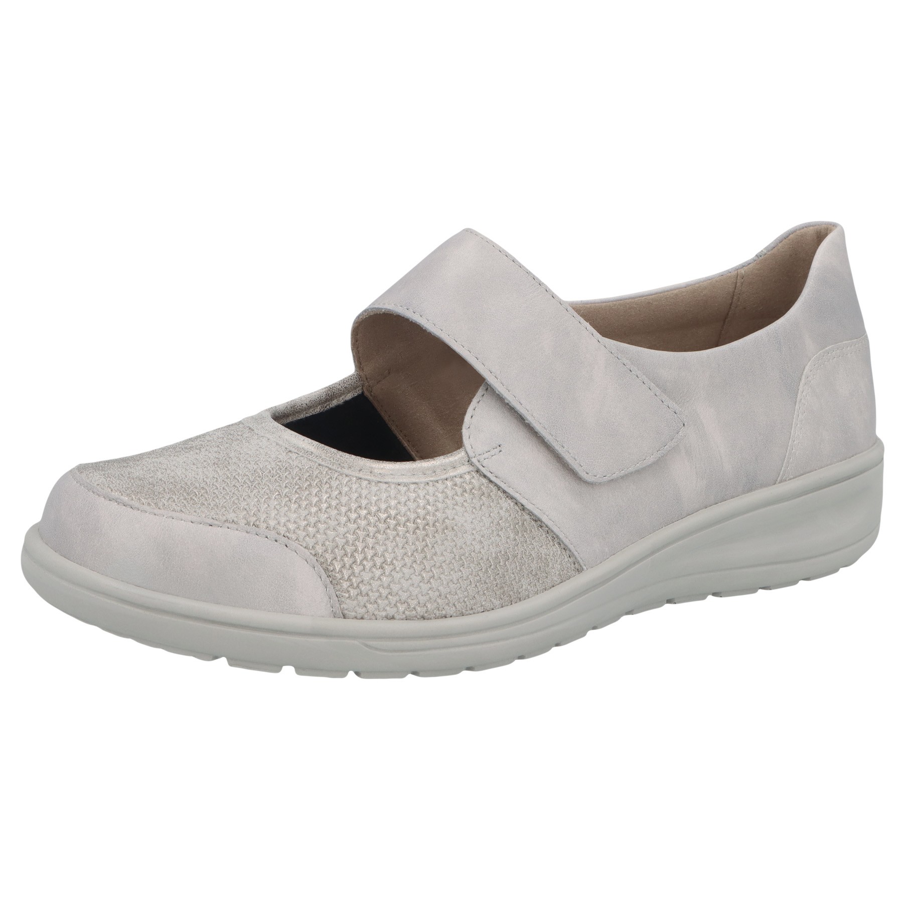 graue halbschuh 3-4 ansicht