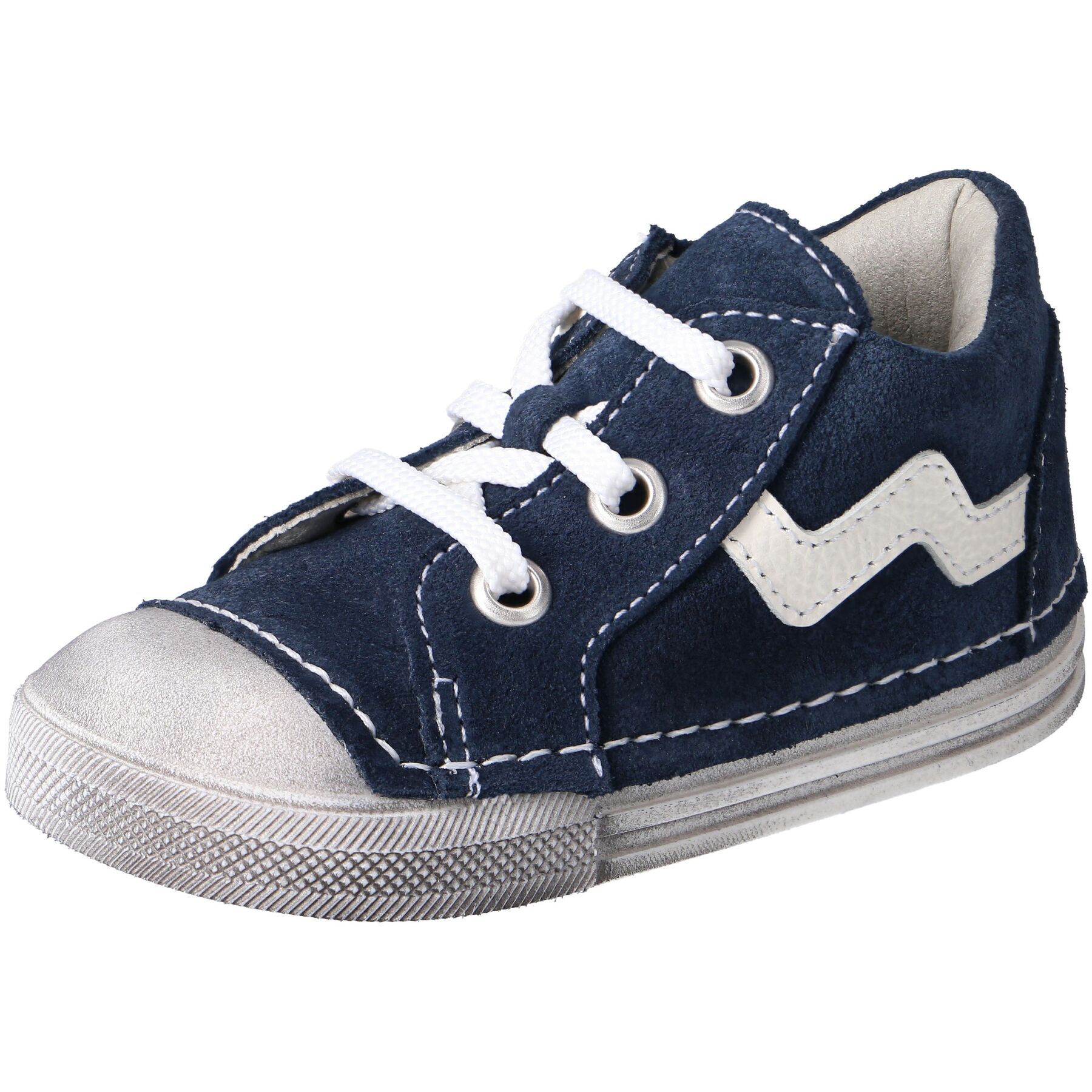 blaue lauflernschuhe 3-4 ansicht