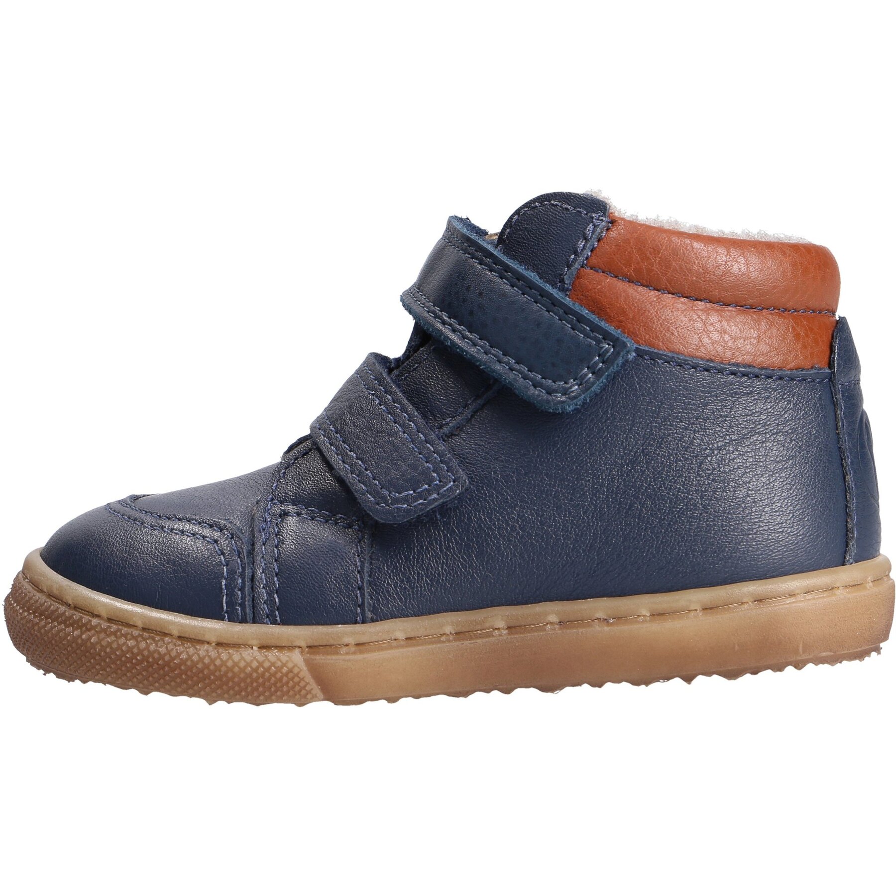 blaue mid cut seitenansicht links