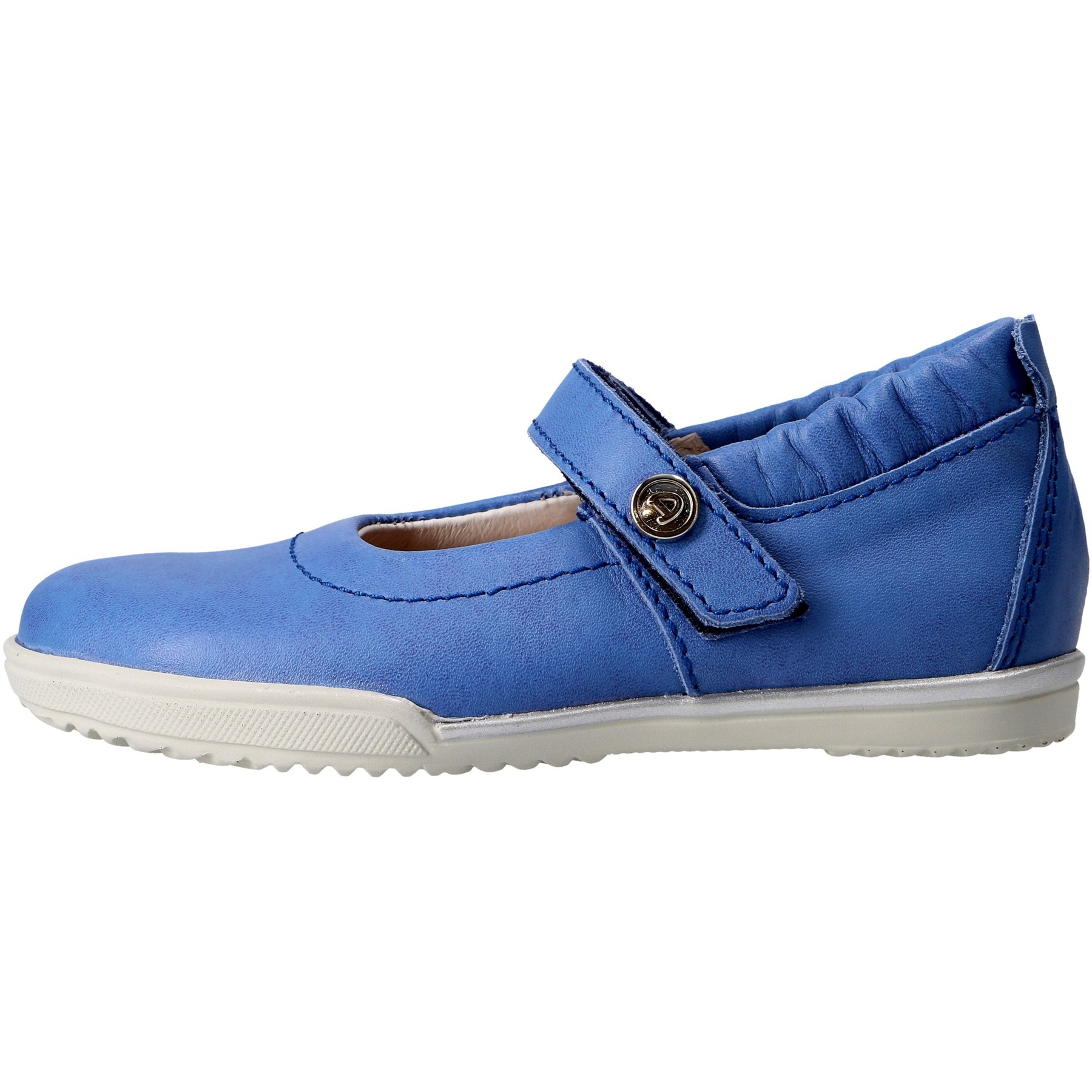 blaue ballerina seitenansicht links