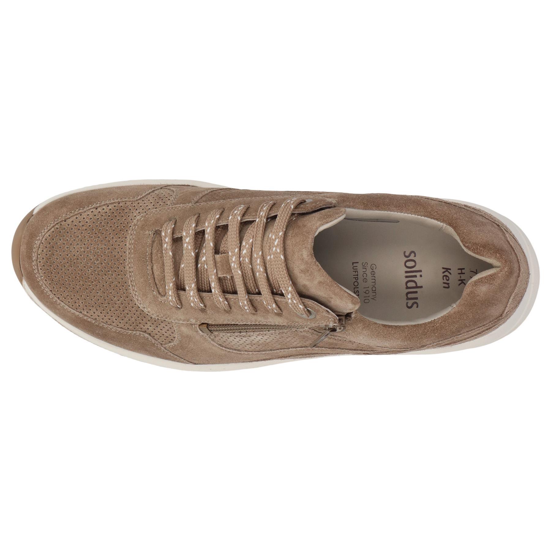 braune halbschuh draufsicht