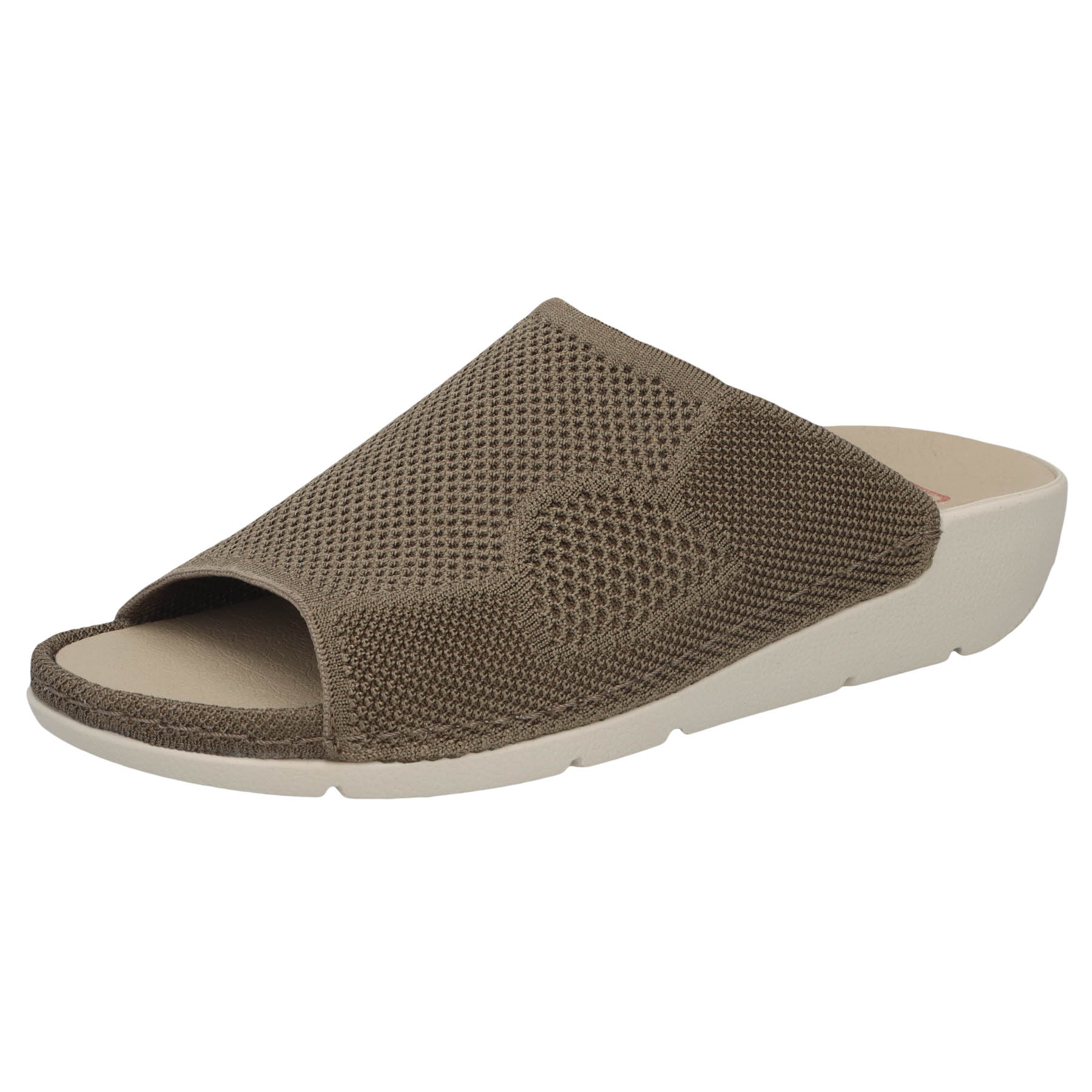 braune pantolette 3-4 ansicht