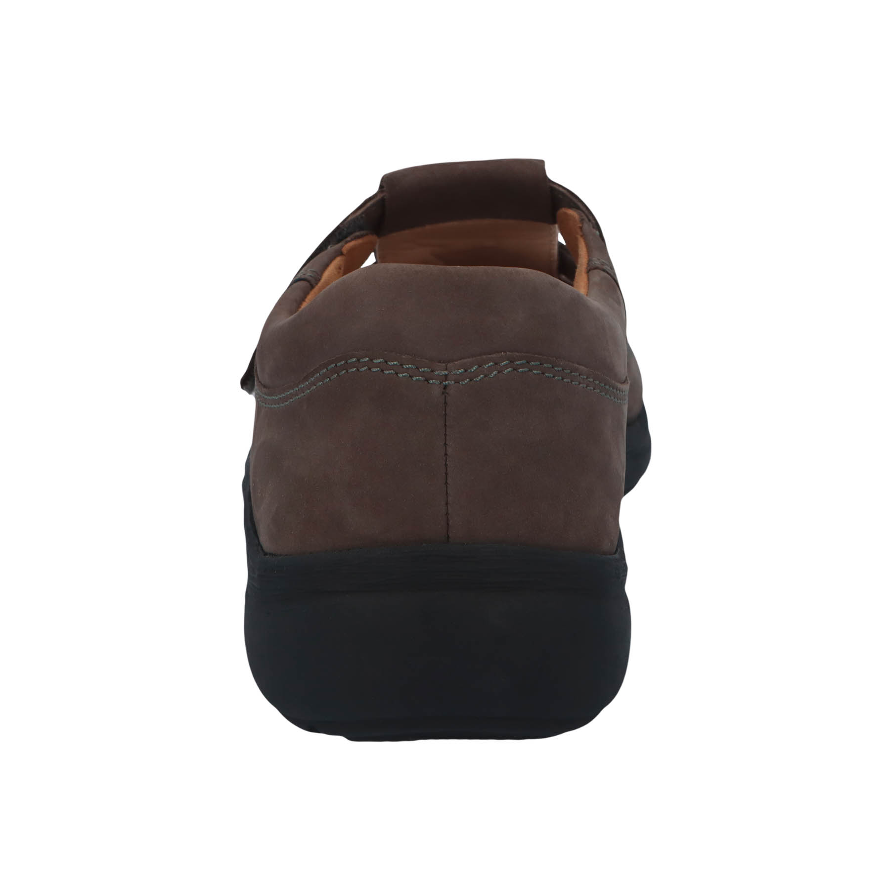 graue slipper hinteransicht