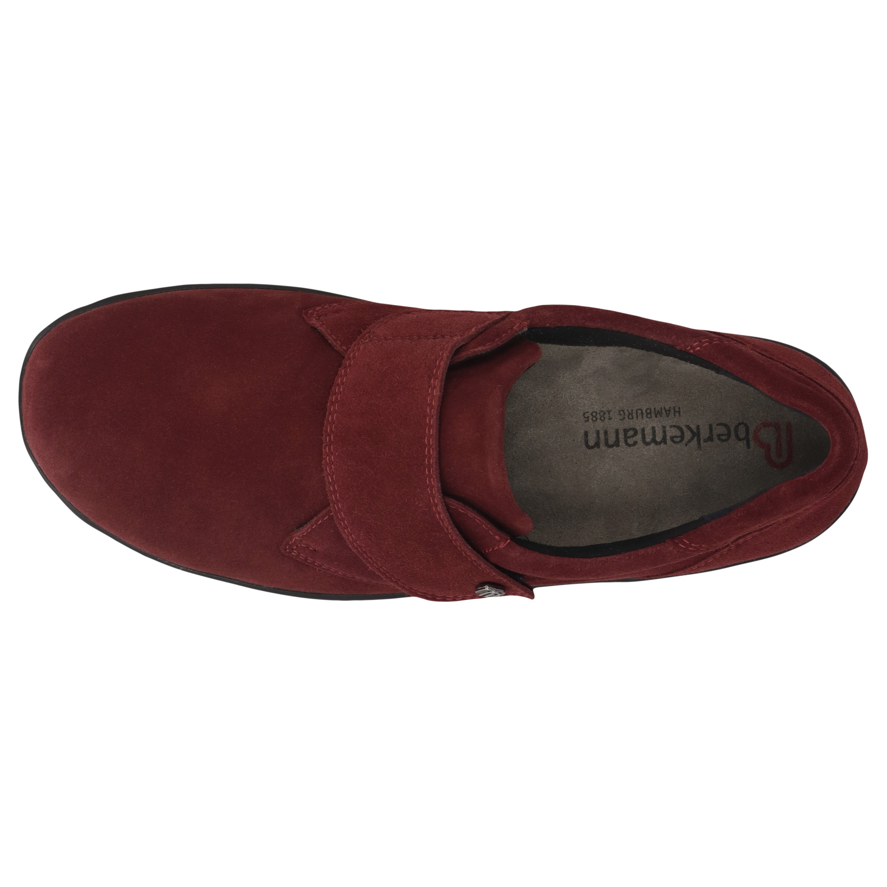 blaue halbschuh draufsicht
