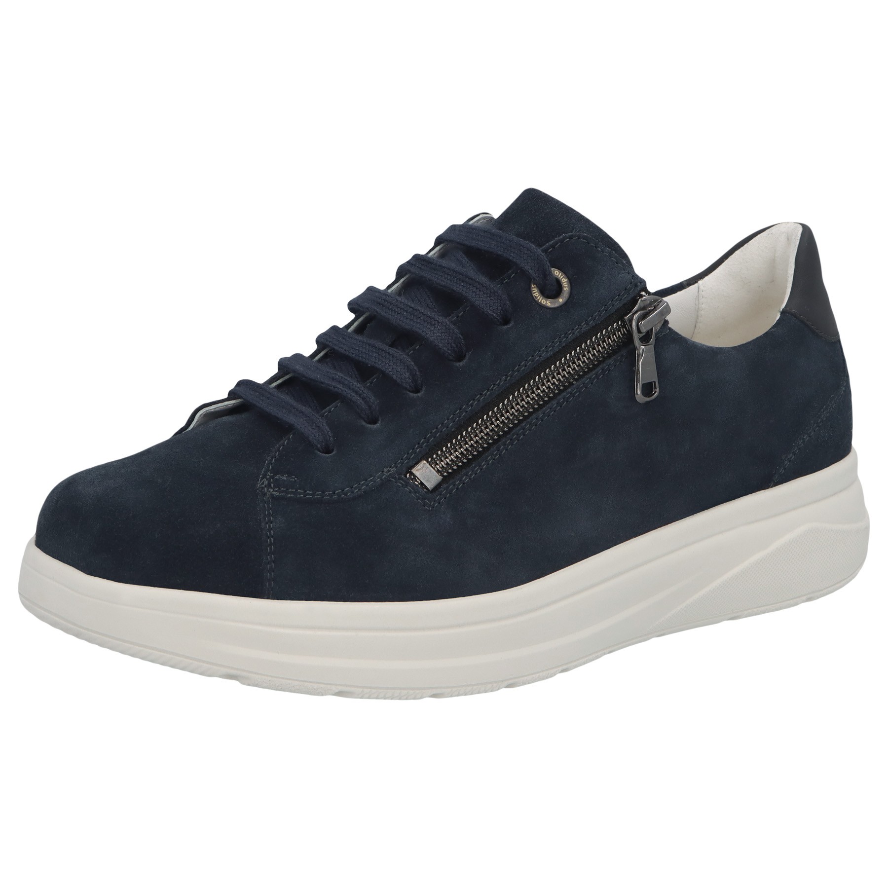 blaue halbschuh 3-4 ansicht