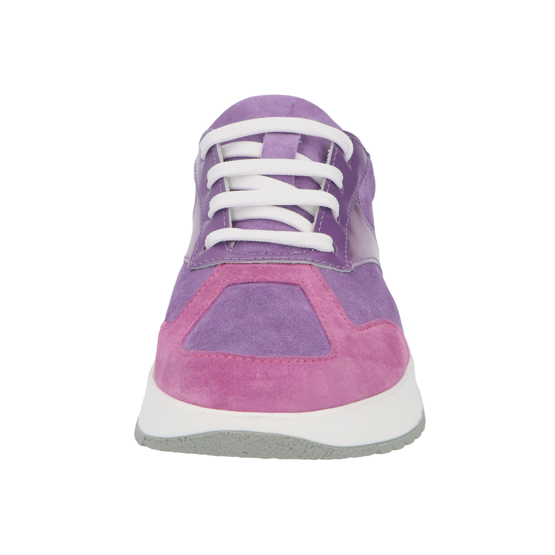 blaue sneaker vorderansicht