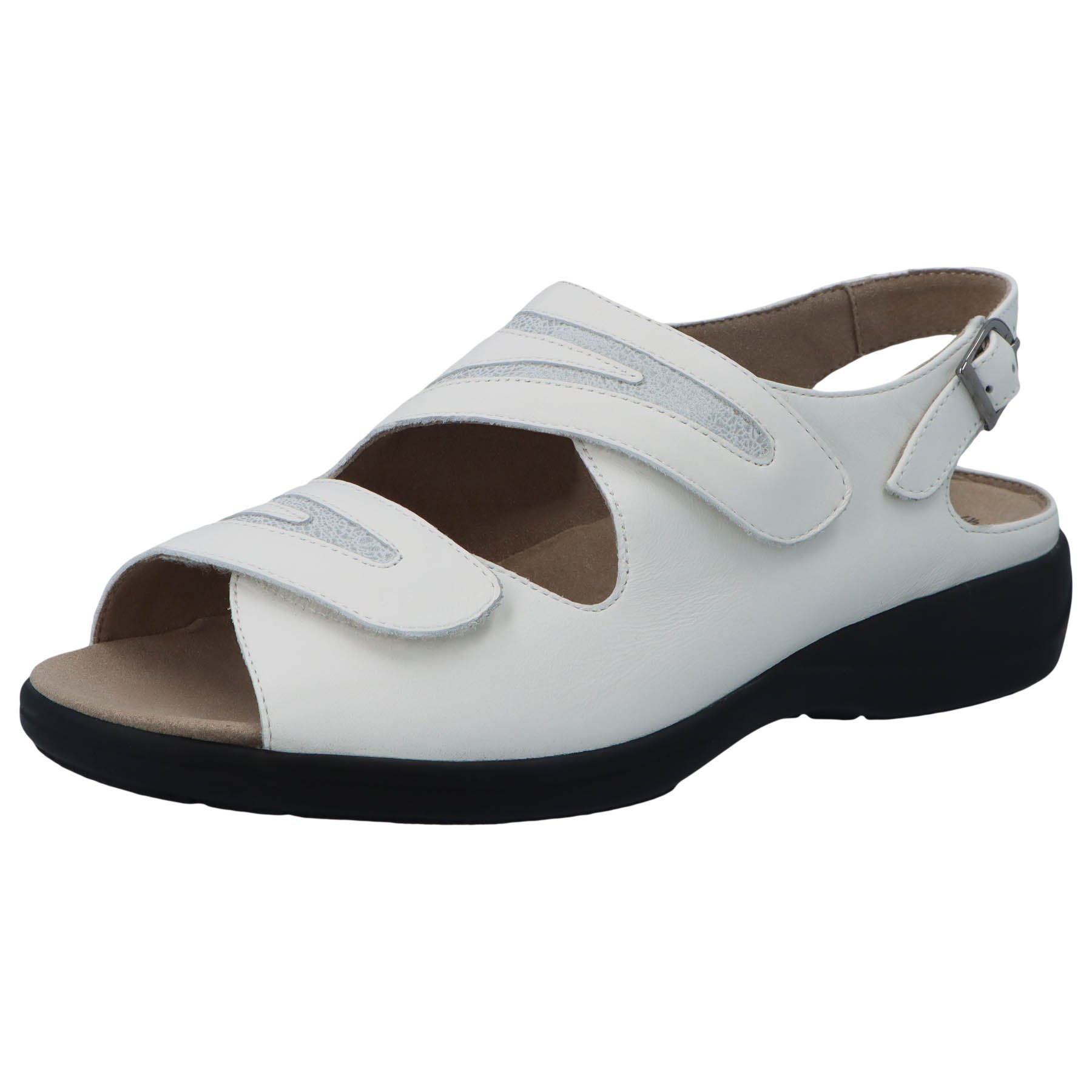 weiße sandale 3-4 ansicht