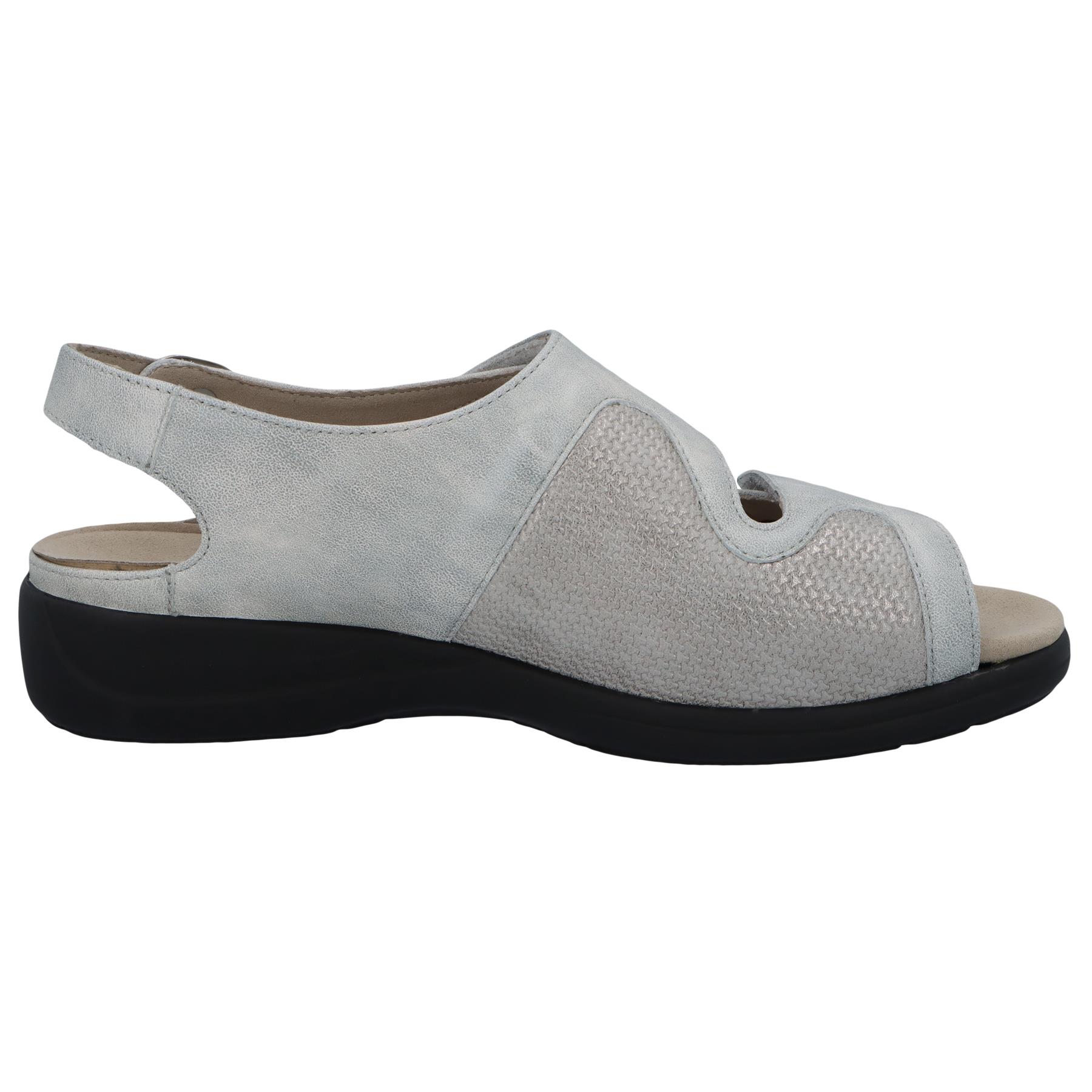 graue sandale seitenansicht rechts