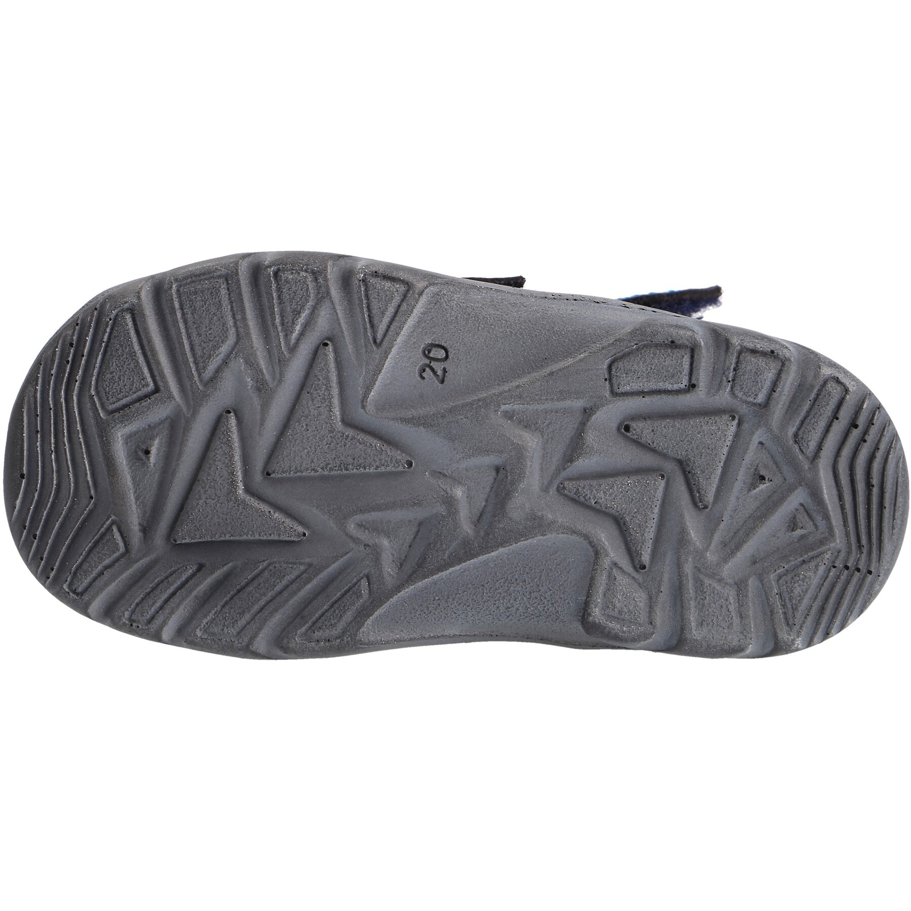 blaue stiefeletten sohlenansicht