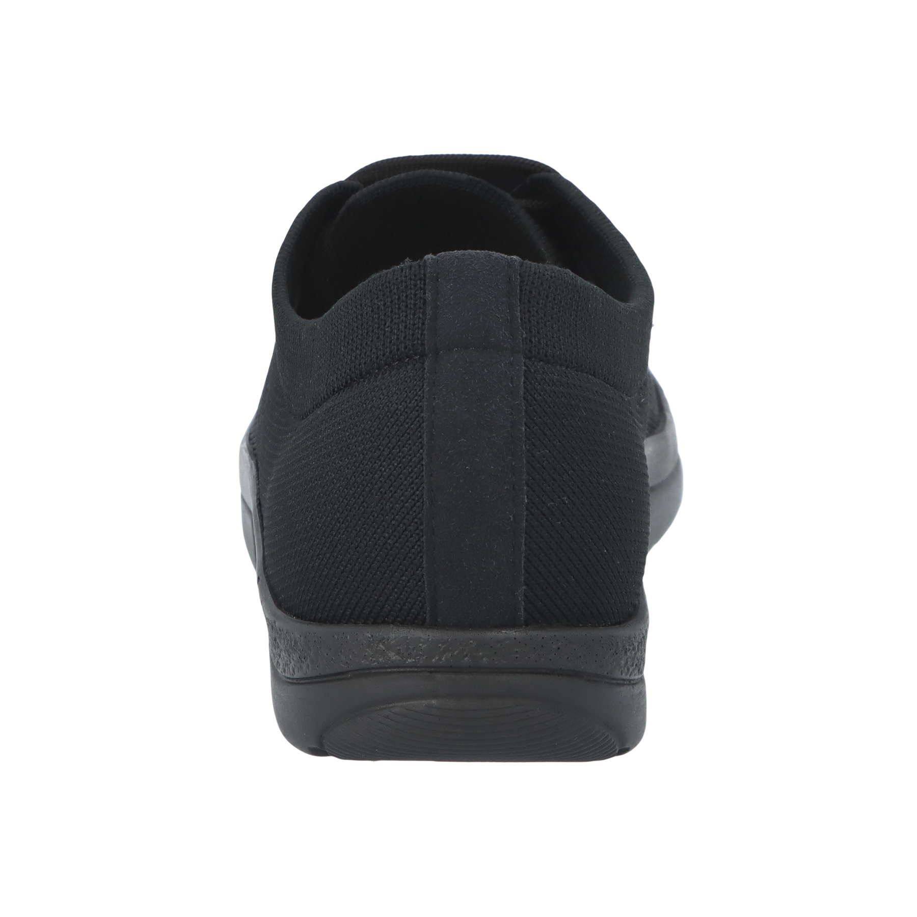 schwarze sneaker hinteransicht