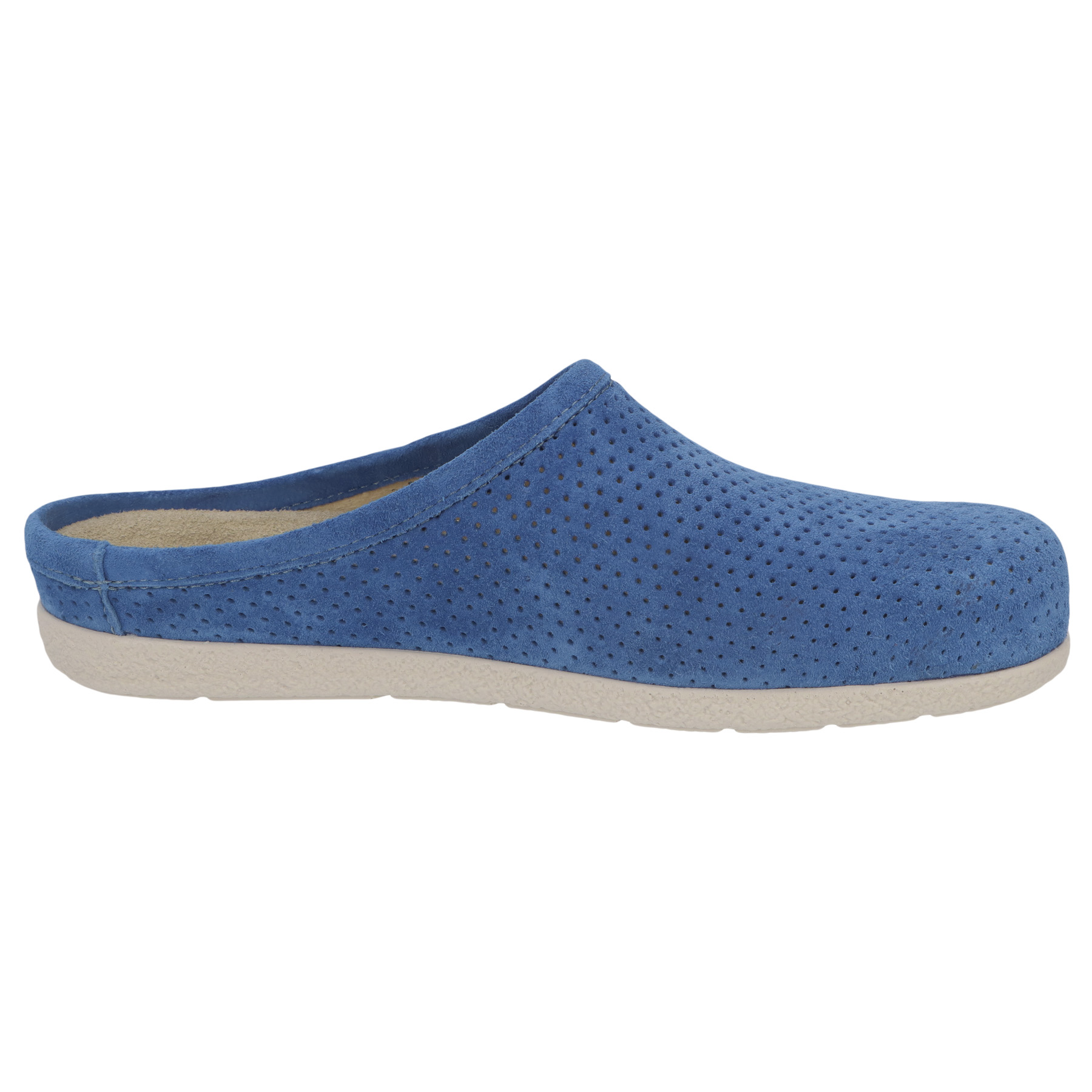 blaue clogs seitenansicht rechts