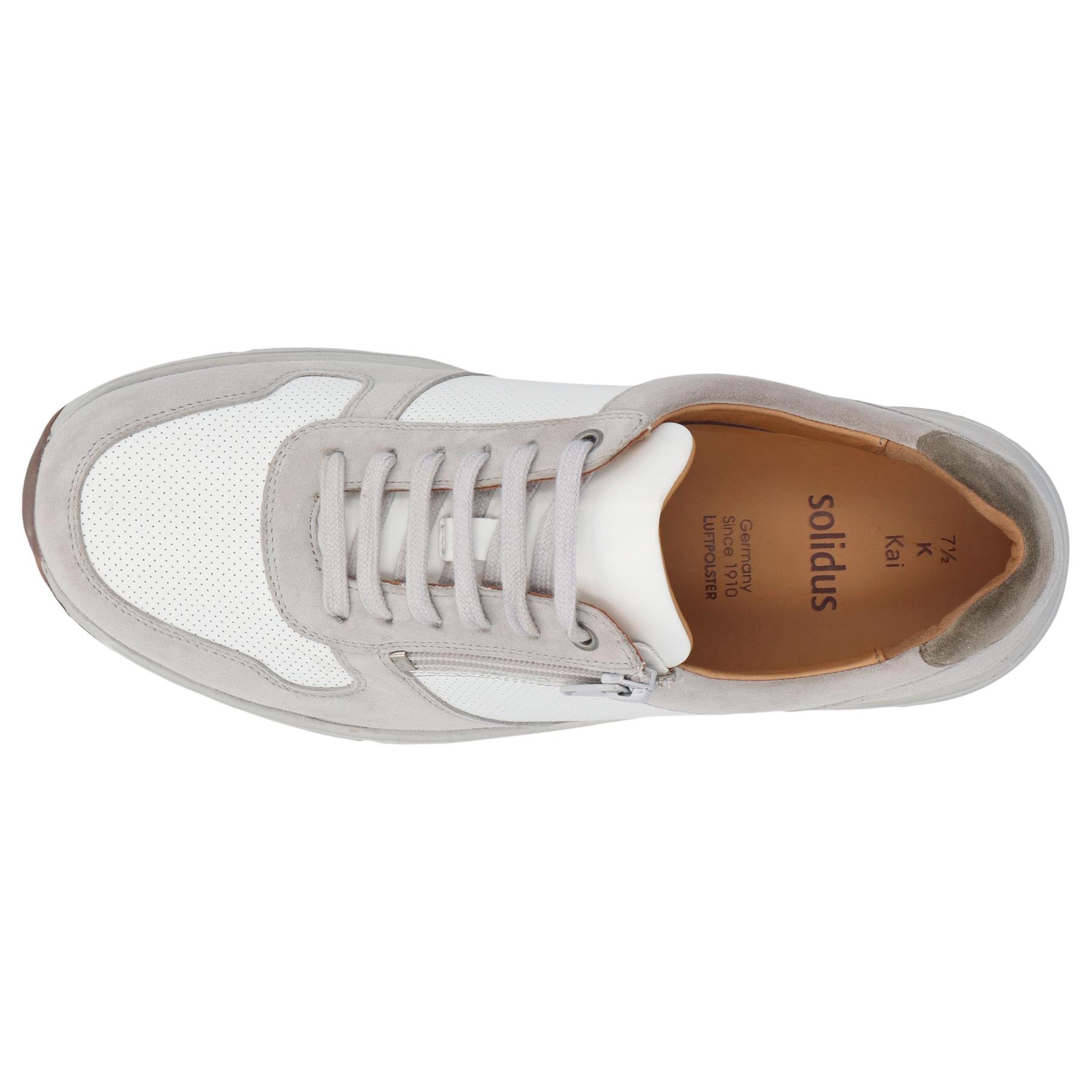 graue halbschuh draufsicht