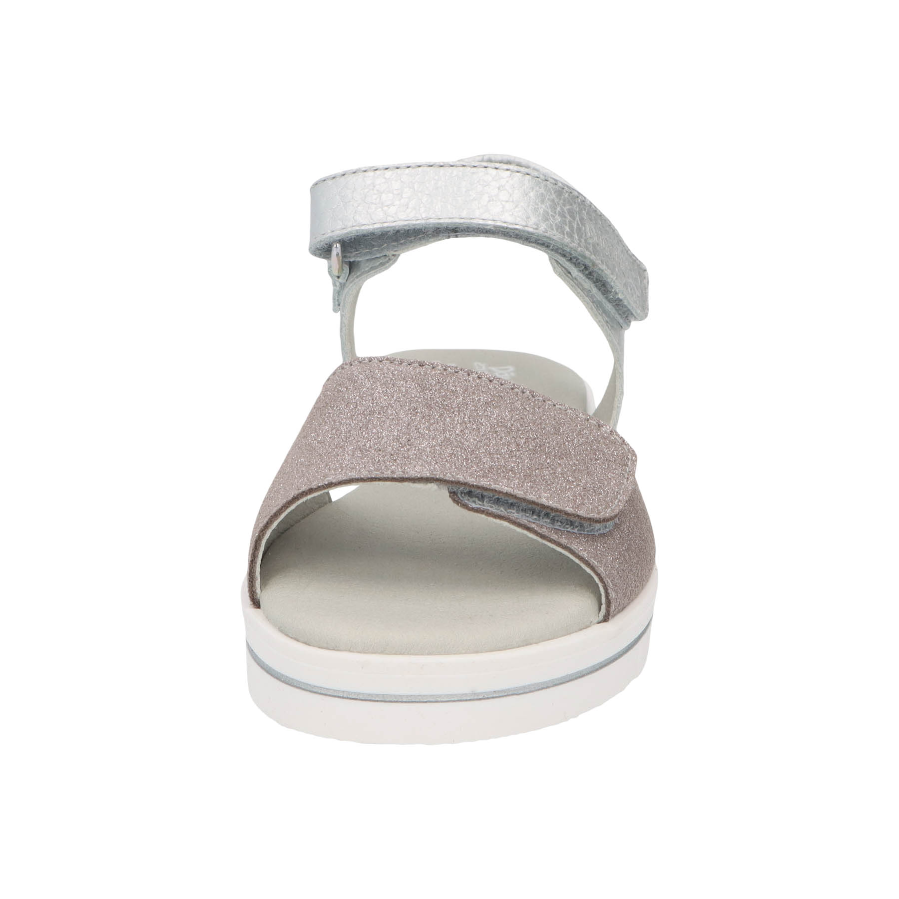 rote sandale vorderansicht