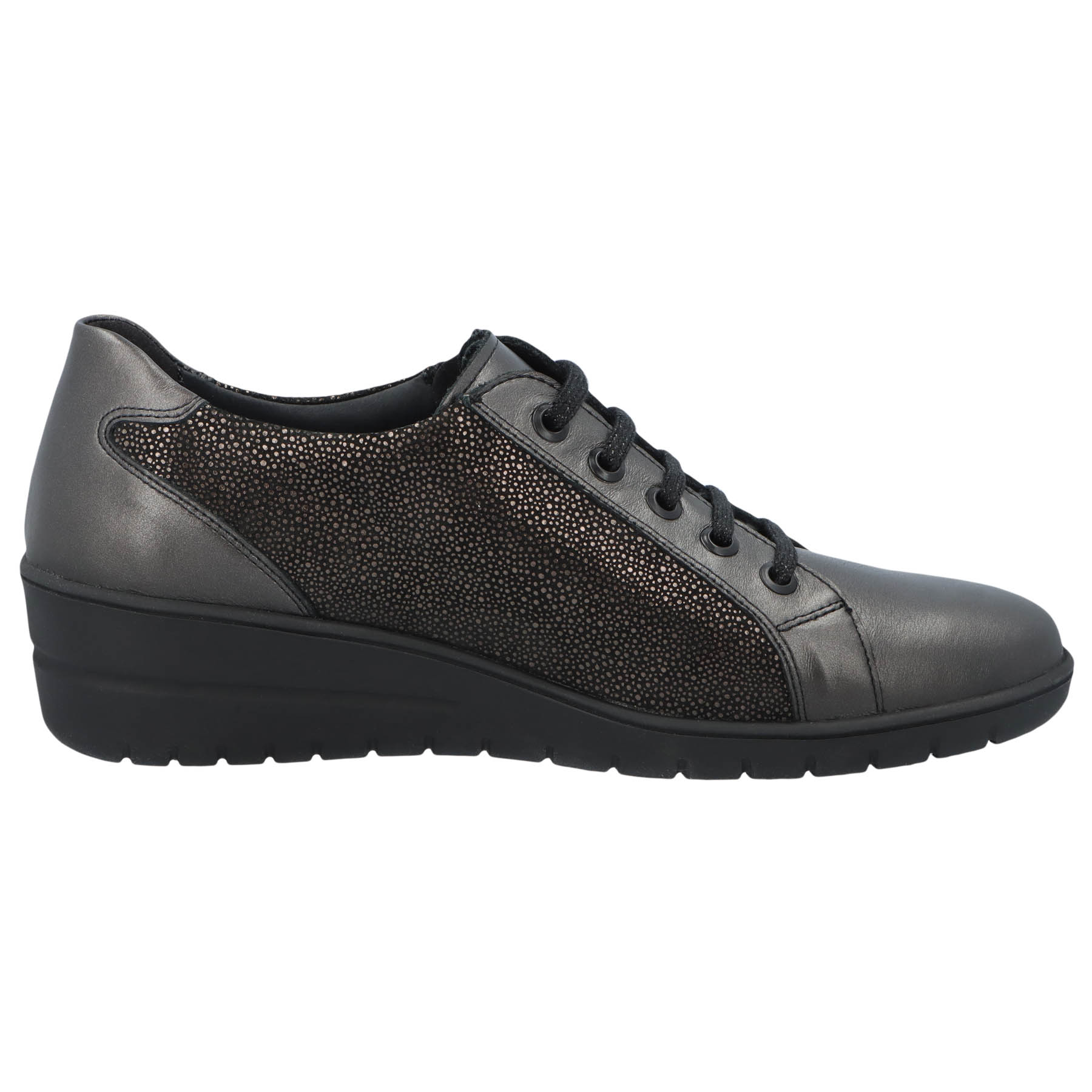braune halbschuh seitenansicht rechts