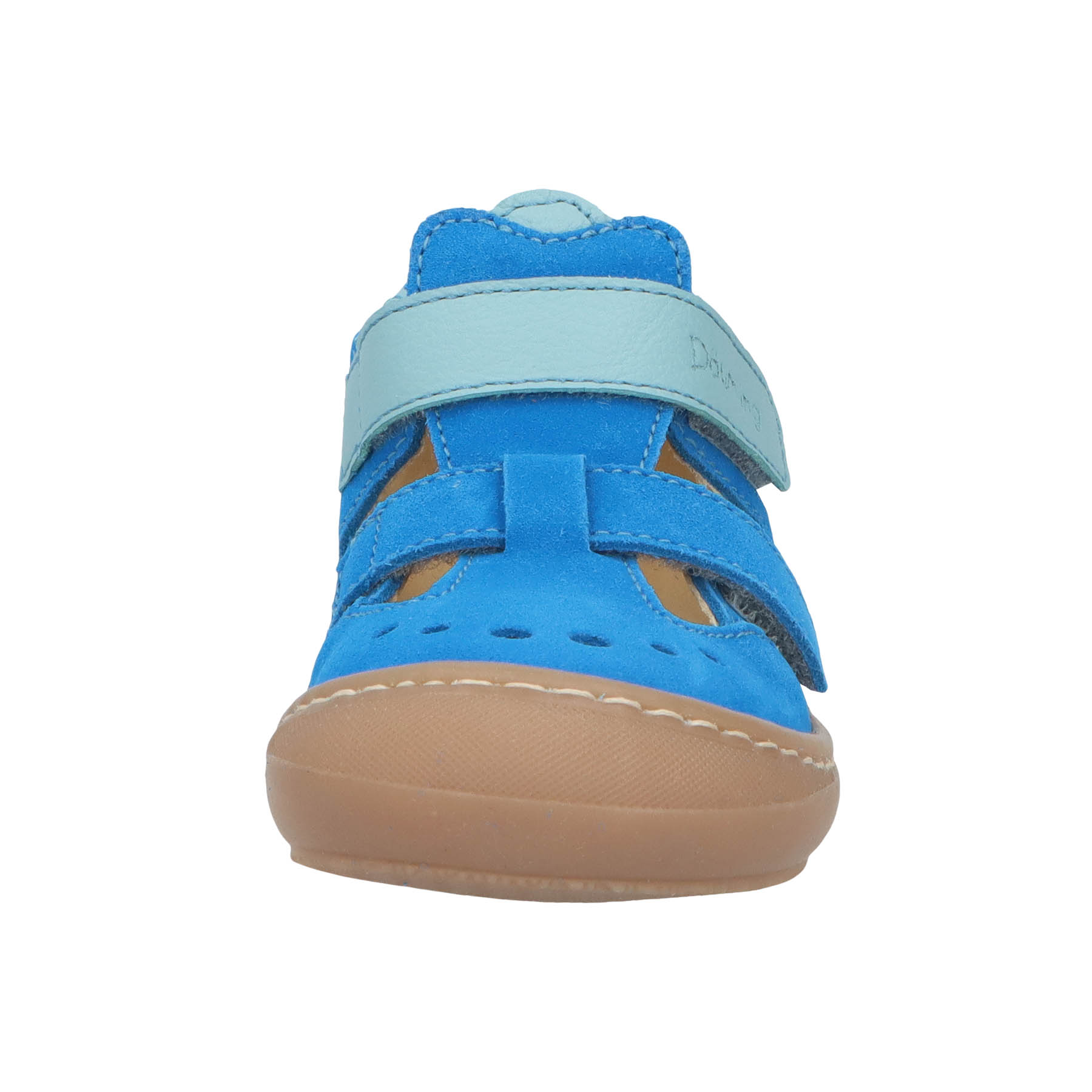 blaue lauflernschuhe vorderansicht