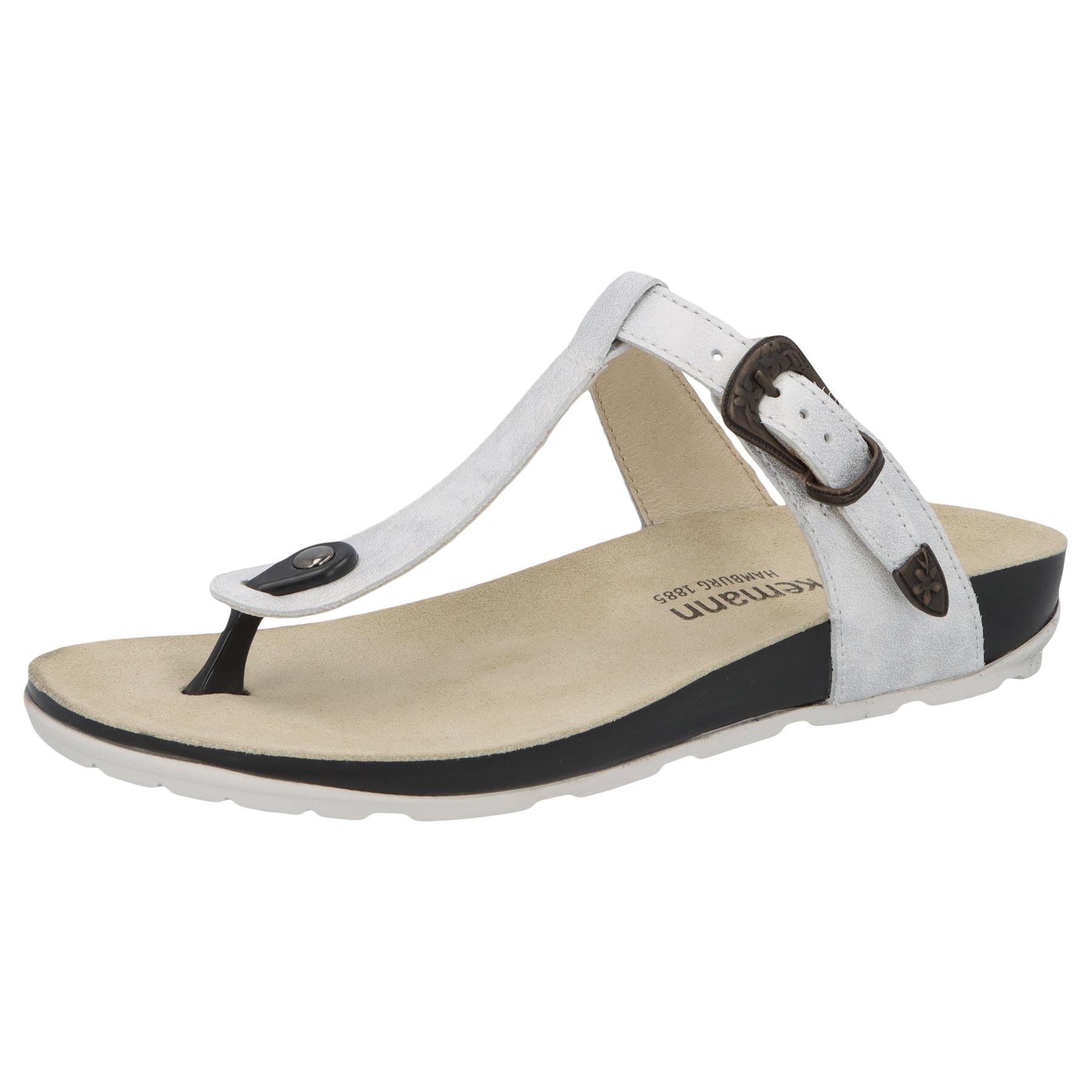 mehrfarbige pantolette 3-4 ansicht