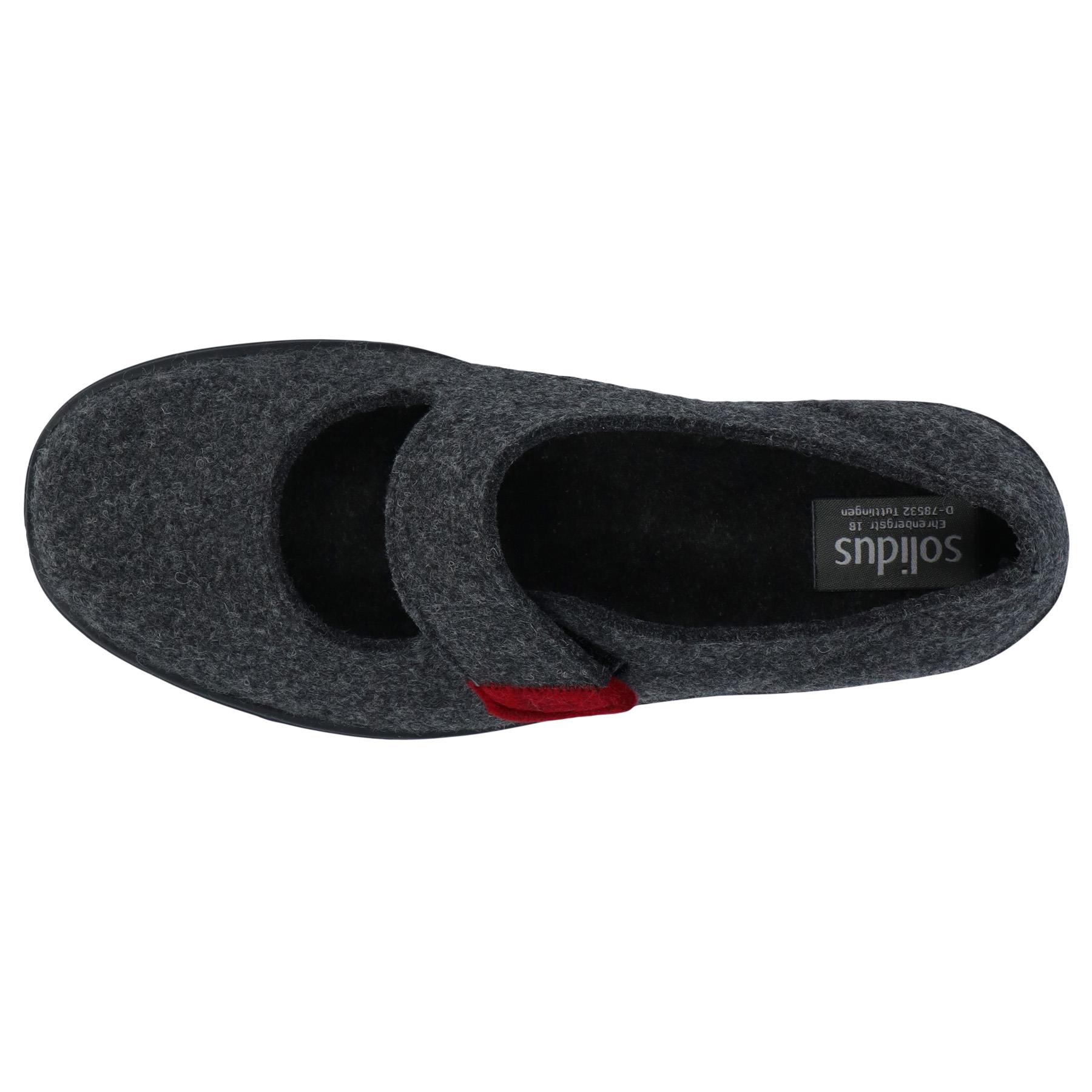 graue halbschuh draufsicht