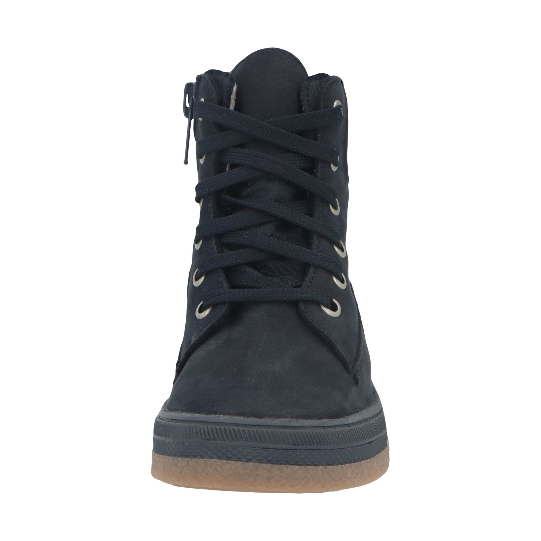 blaue mid cut vorderansicht