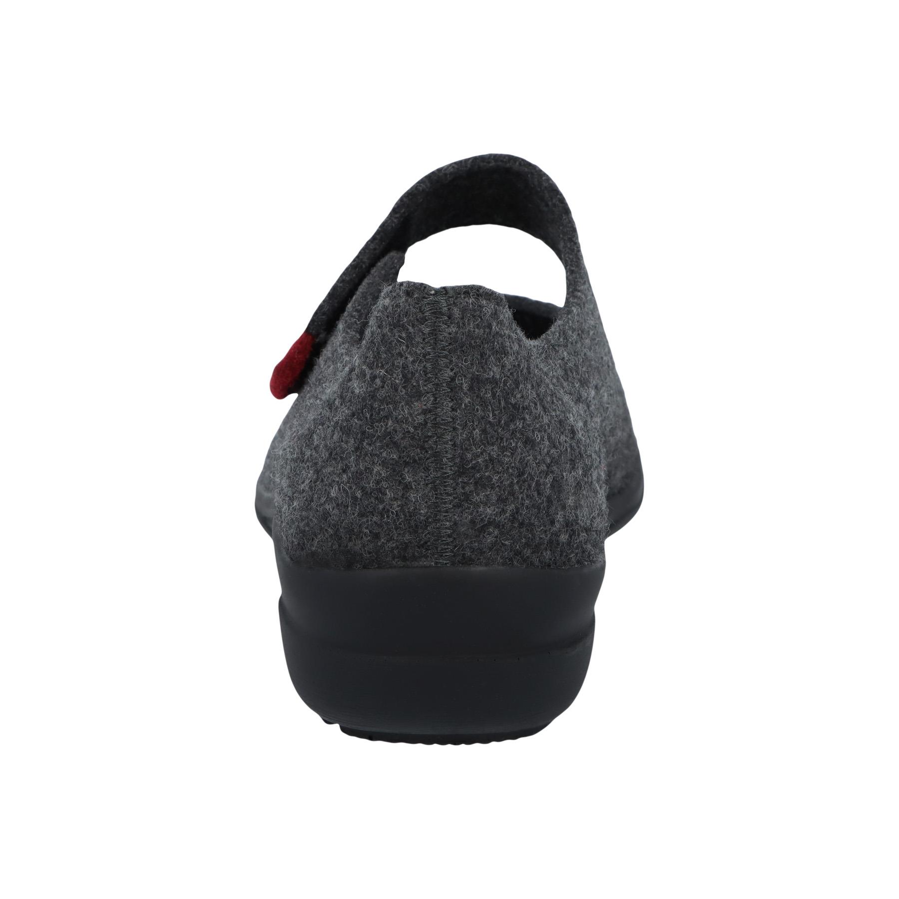 graue halbschuh hinteransicht