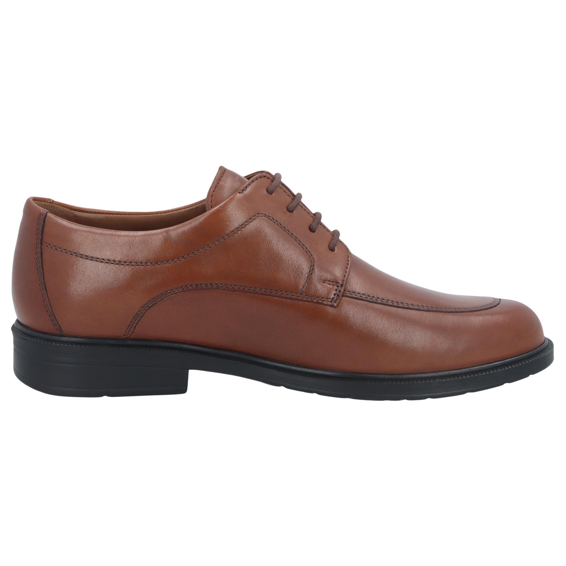 braune halbschuh seitenansicht rechts