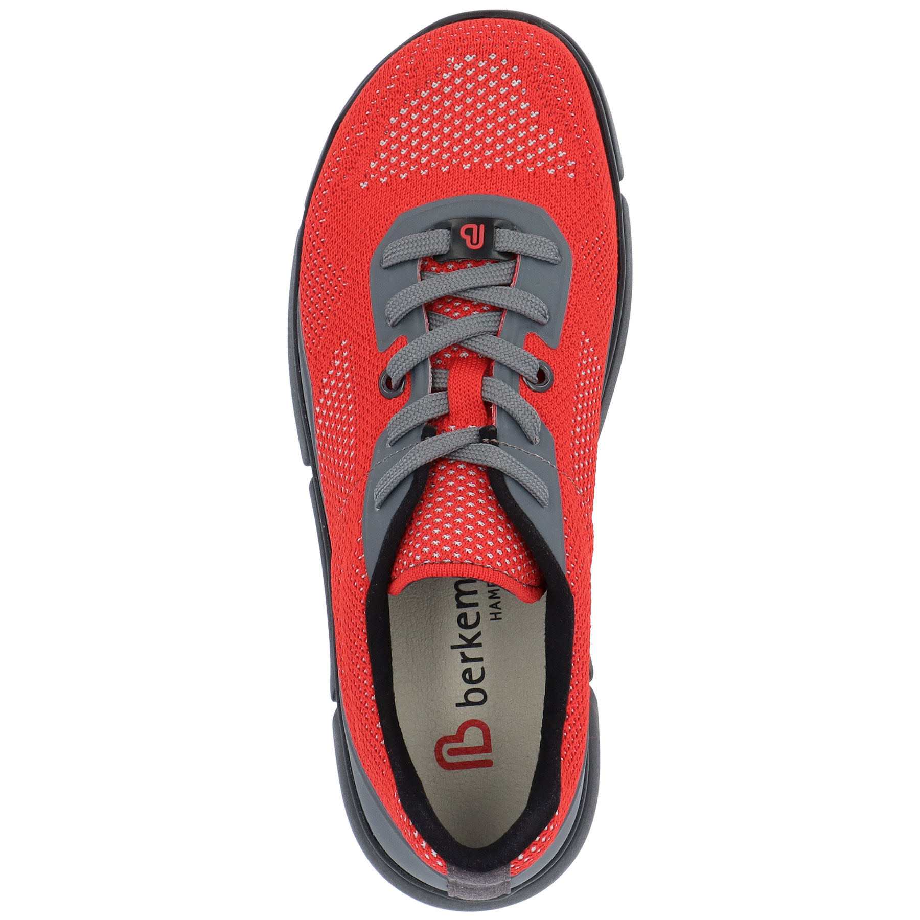 rote halbschuh draufsicht