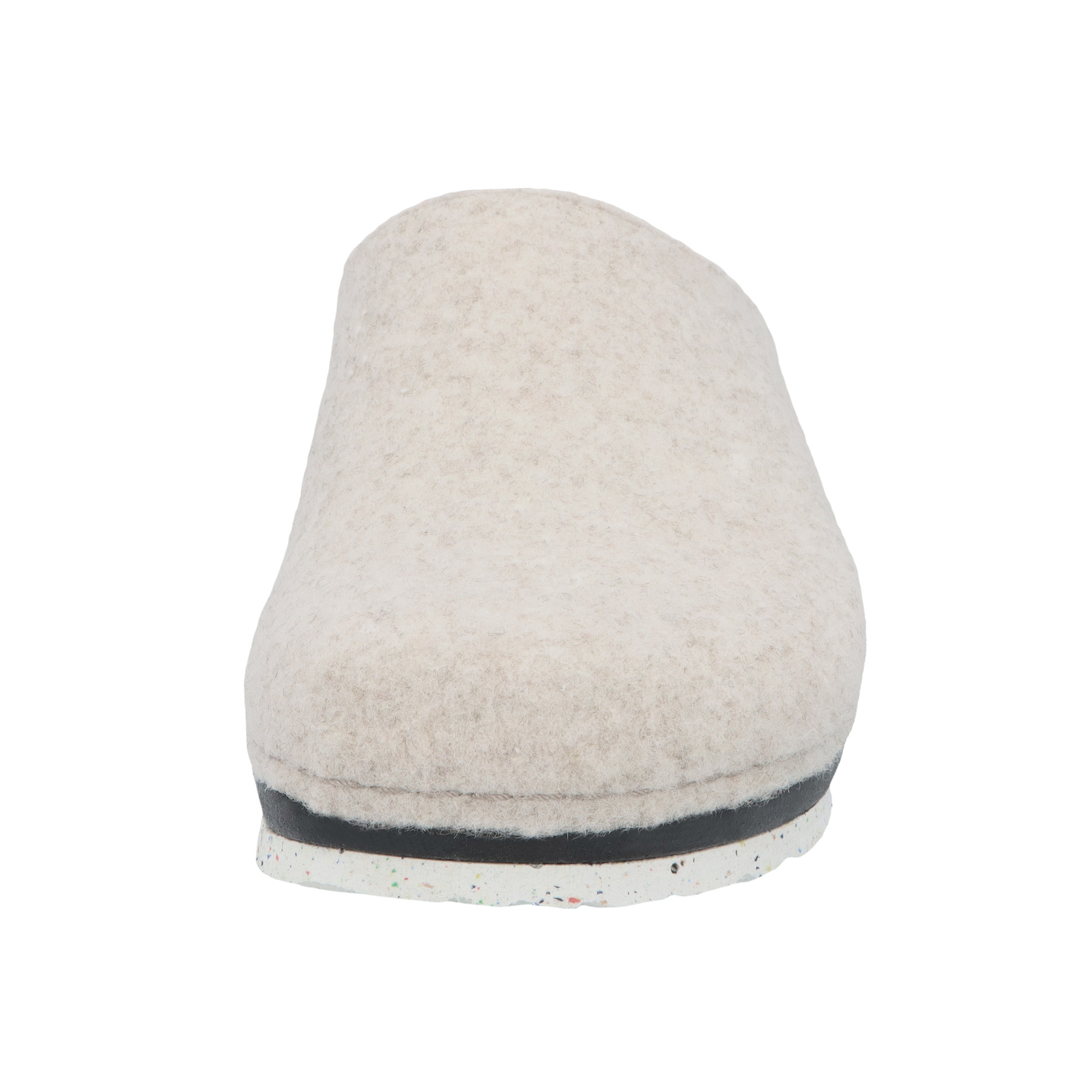 weiße hausschuhe vorderansicht