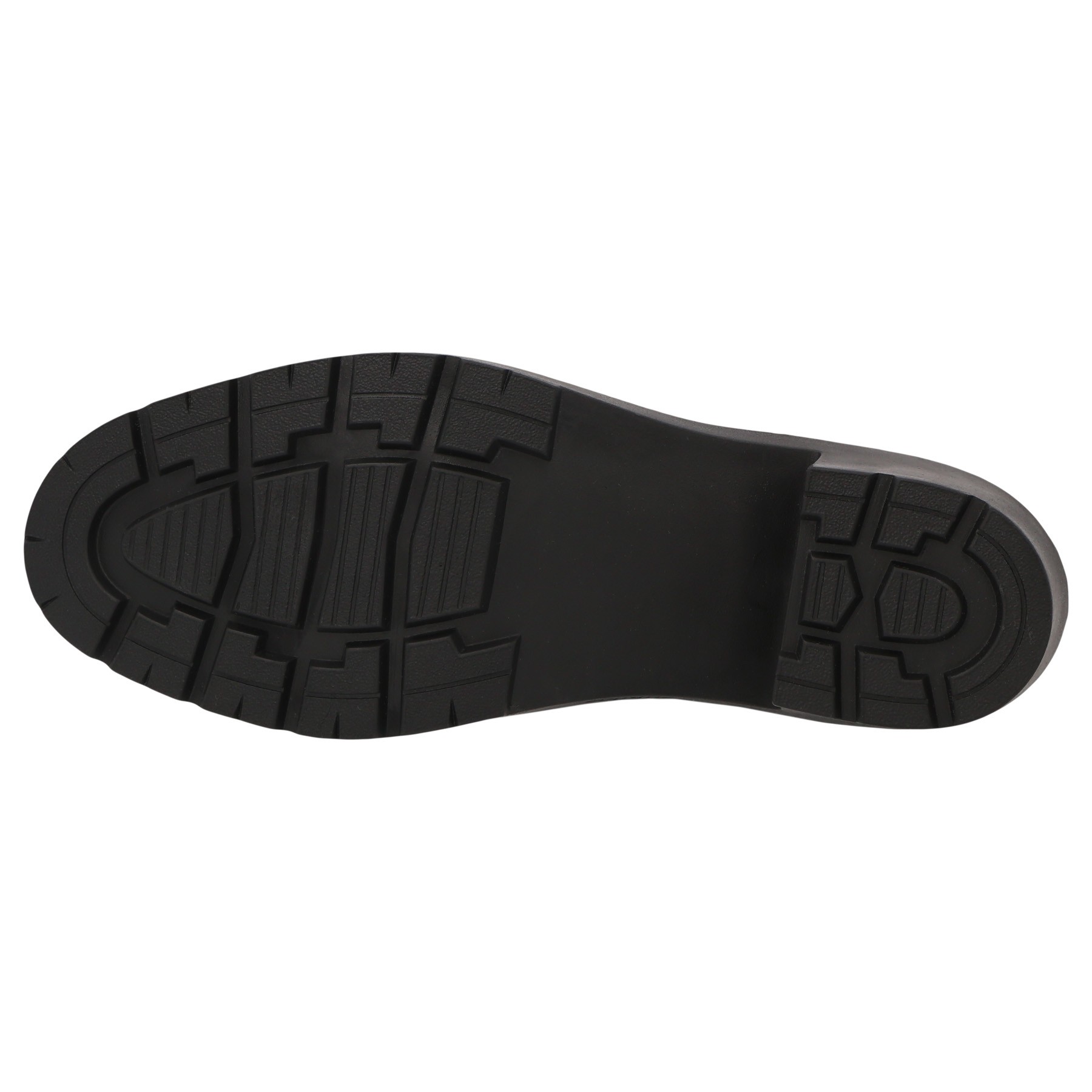 schwarze stiefel sohlenansicht