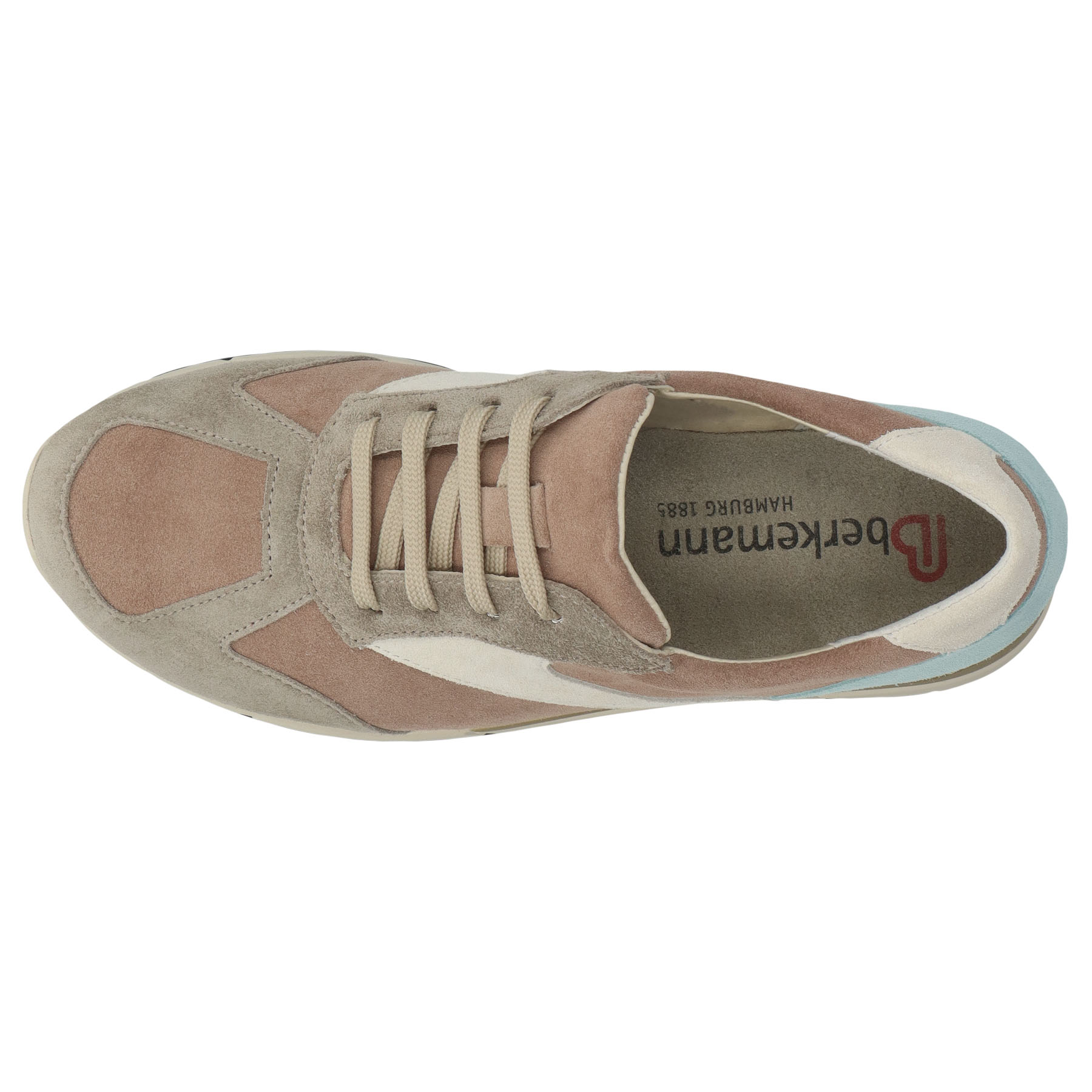 rote halbschuh draufsicht