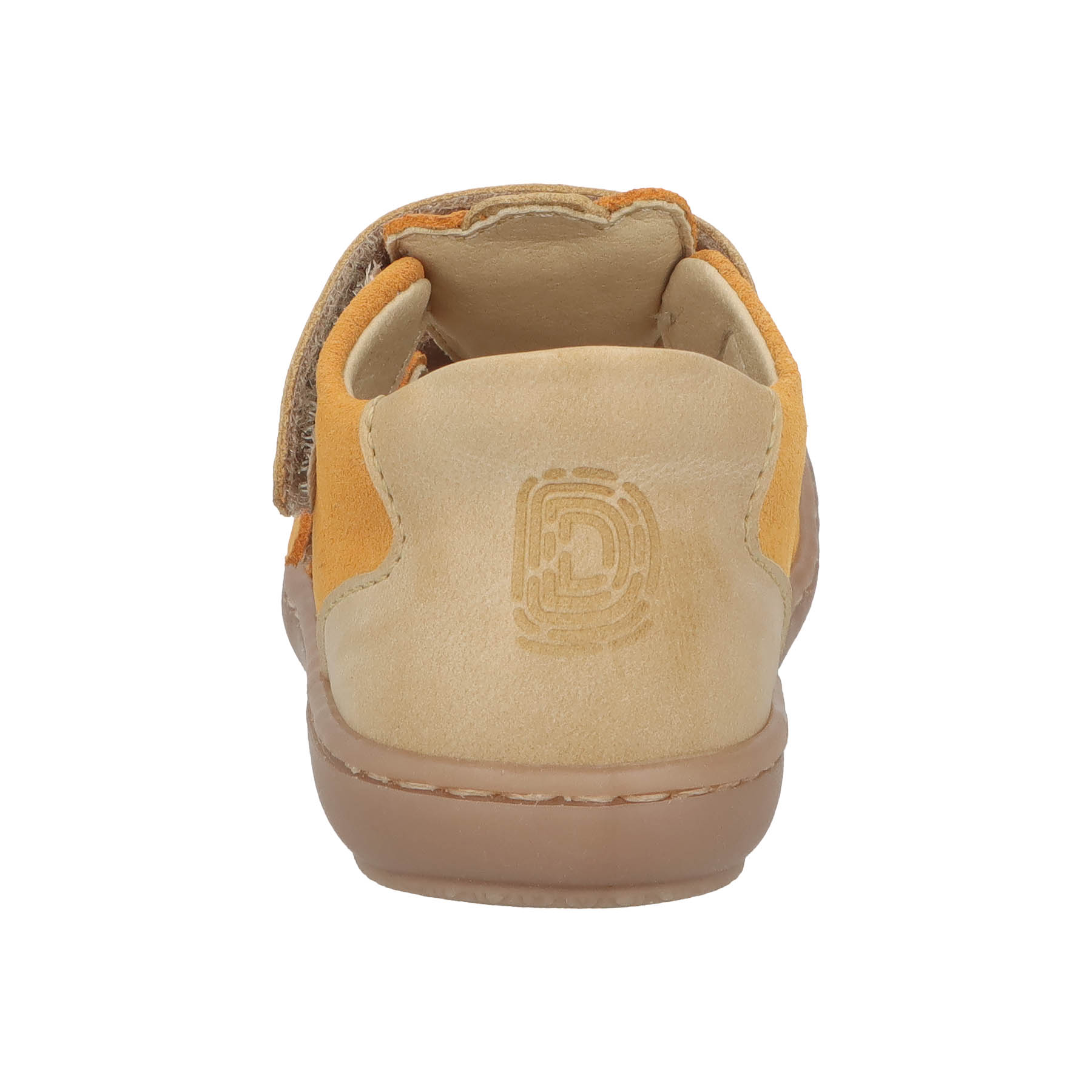 mehrfarbige lauflernschuhe hinteransicht