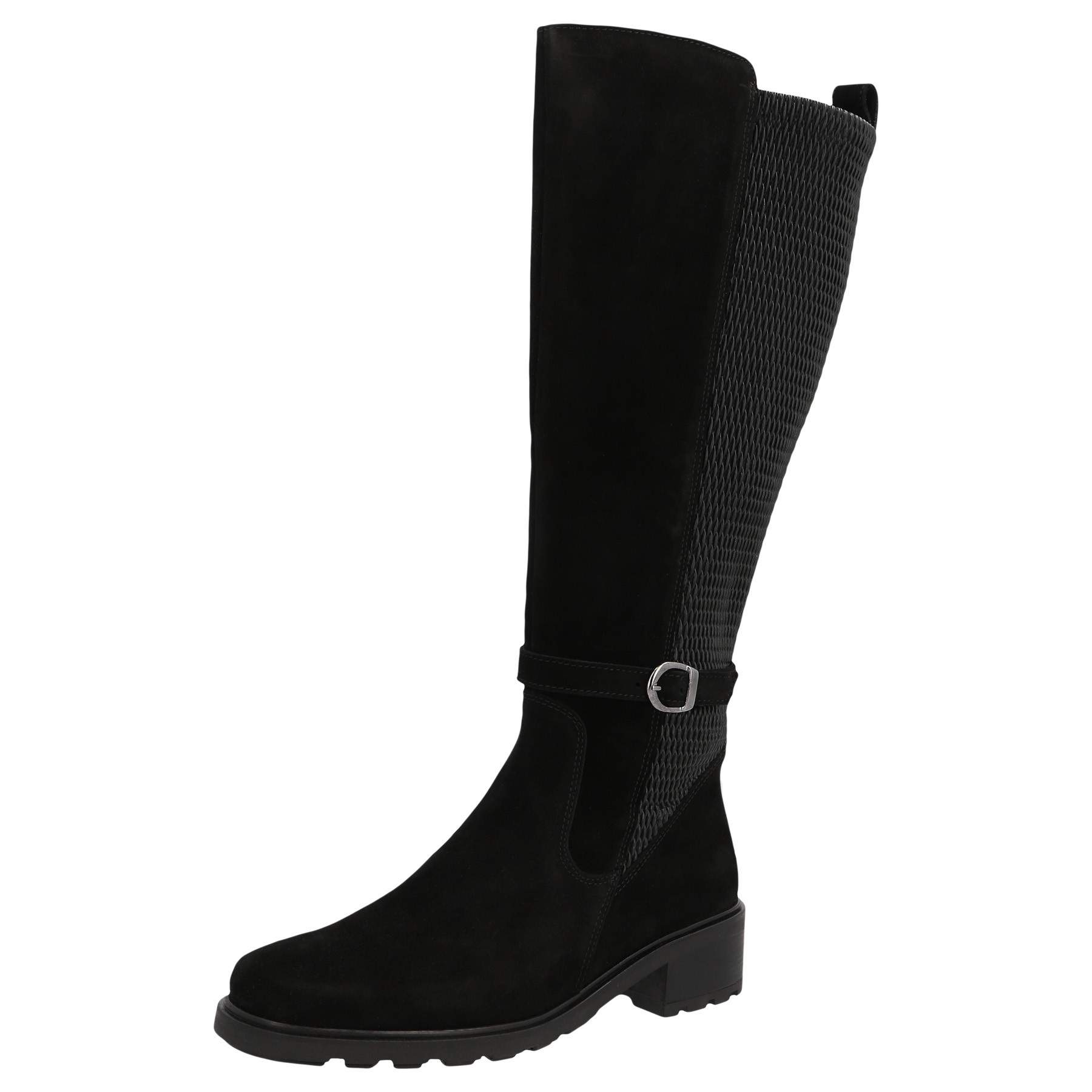 schwarze stiefel 3-4 ansicht