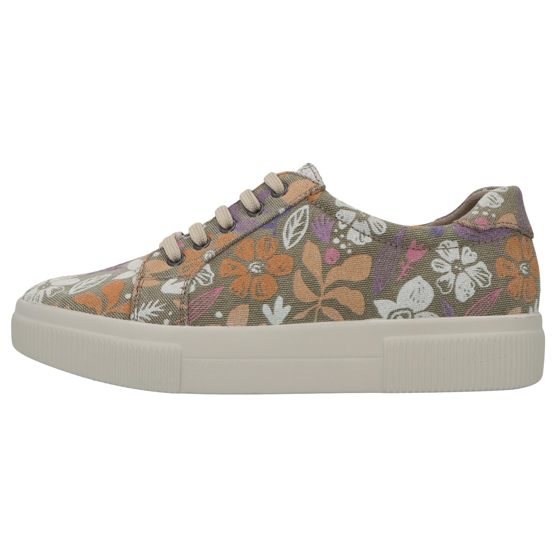 mehrfarbige halbschuh seitenansicht links