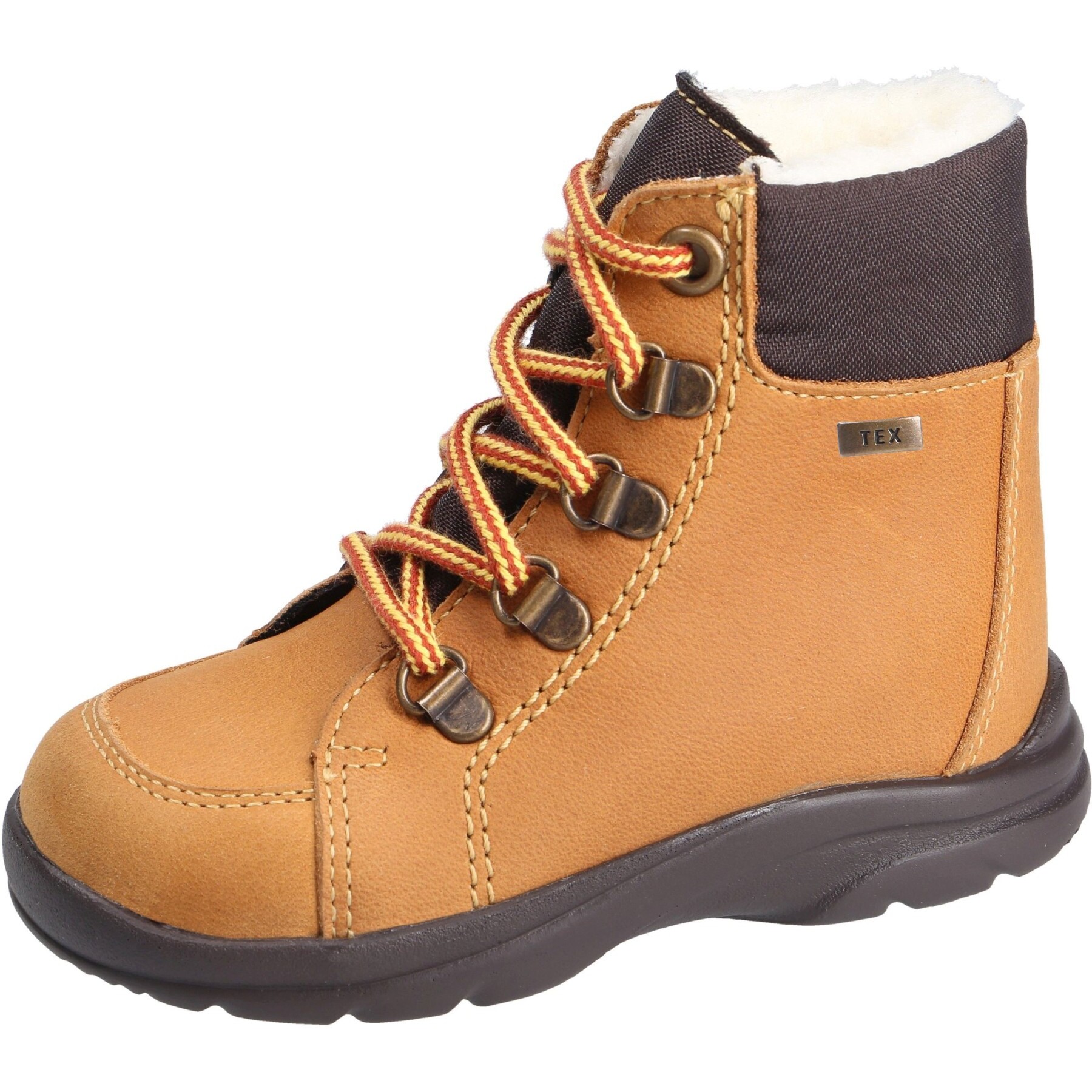 braune stiefeletten 3-4 ansicht