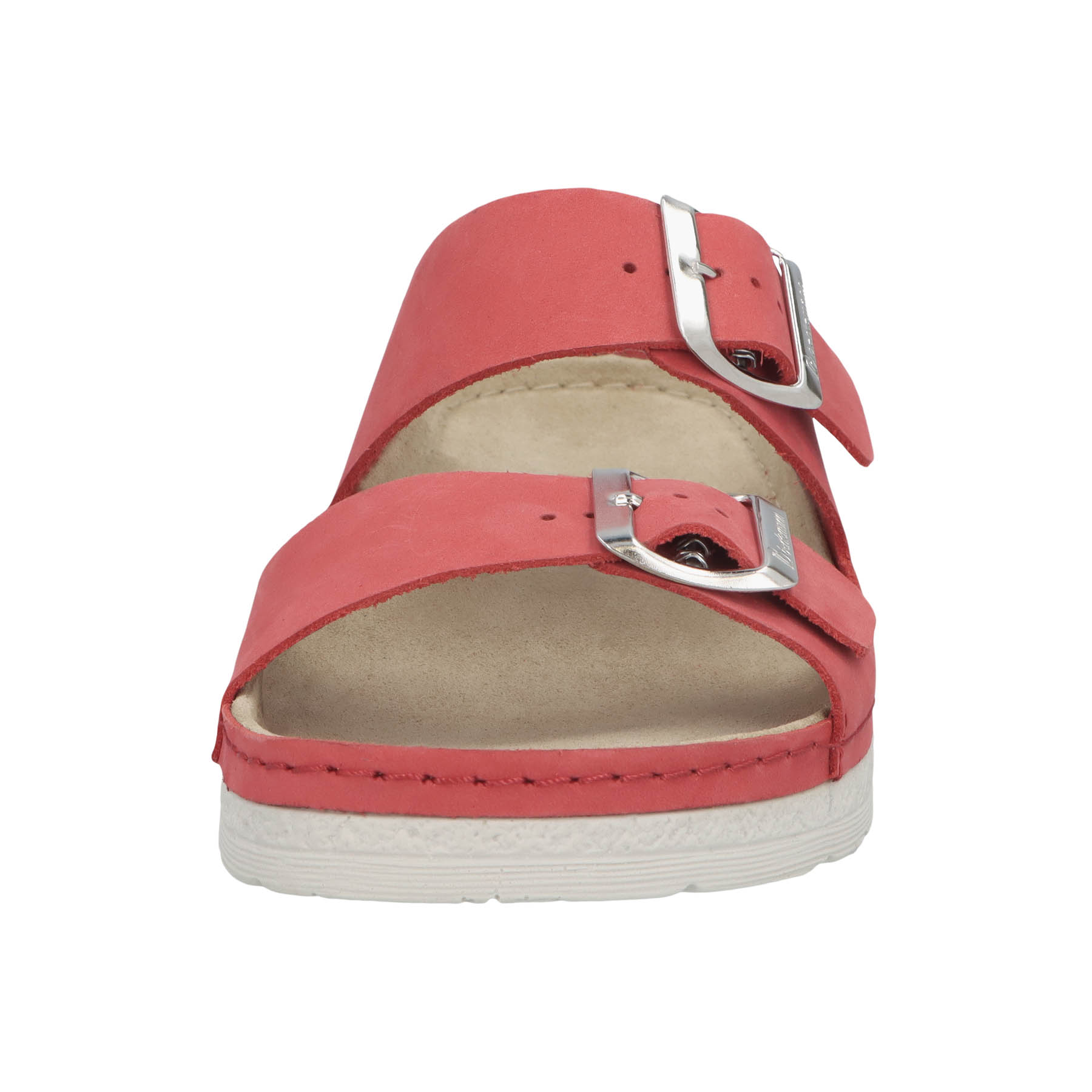 rote pantolette vorderansicht