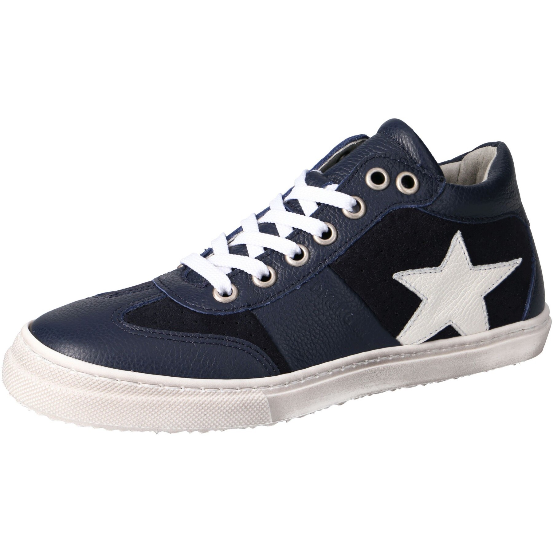 blaue mid cut 3-4 ansicht