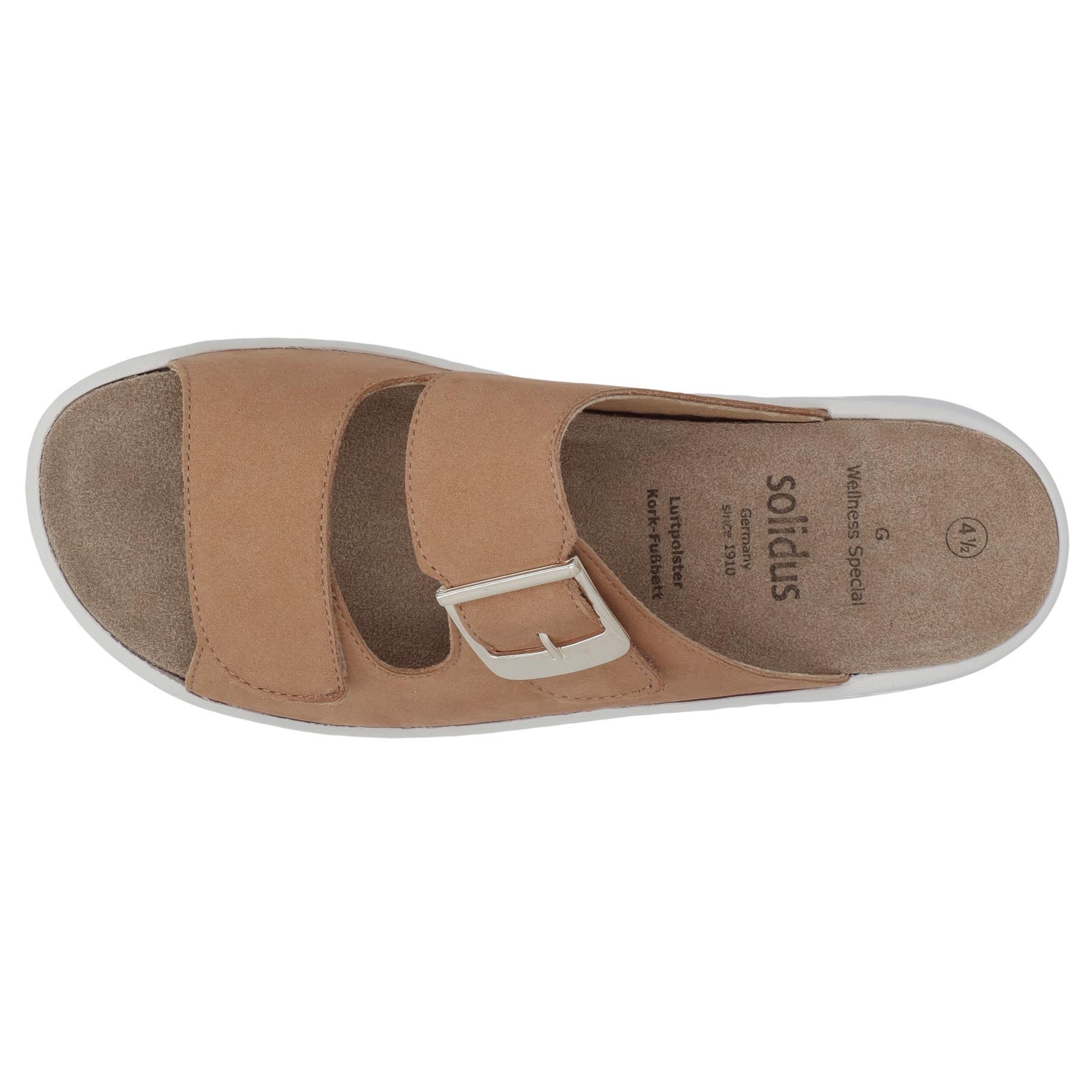 braune pantolette draufsicht