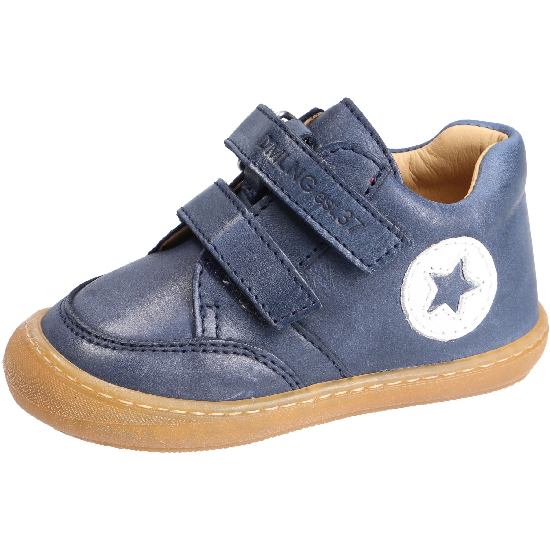 blaue lauflernschuhe 3-4 ansicht