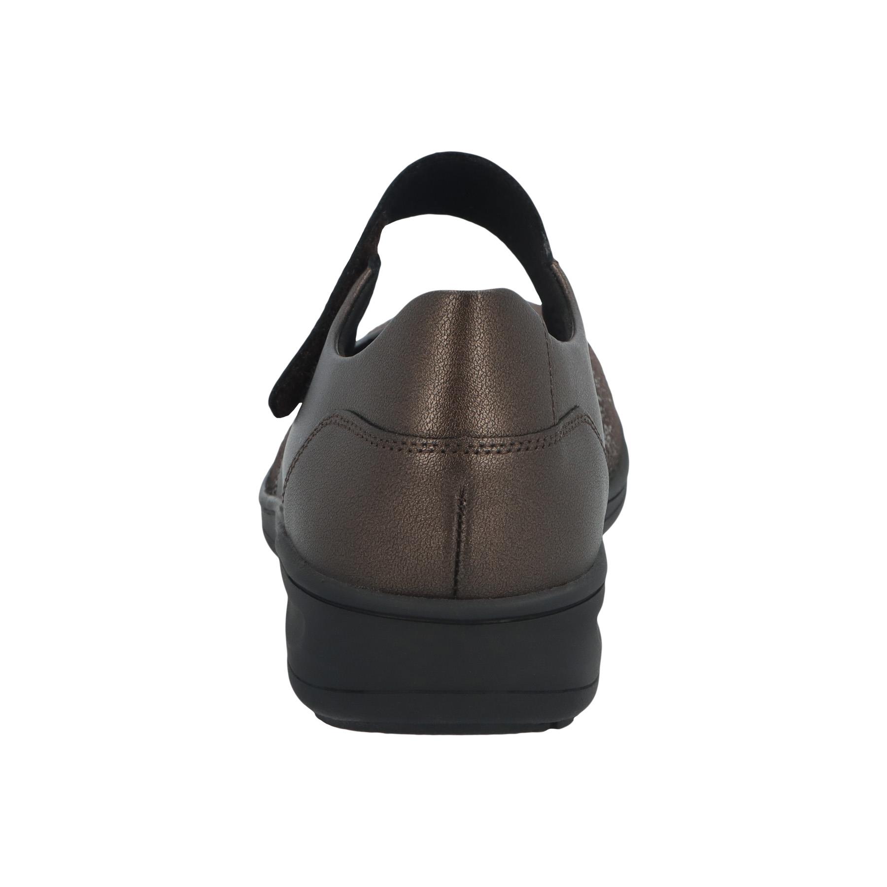 graue slipper hinteransicht