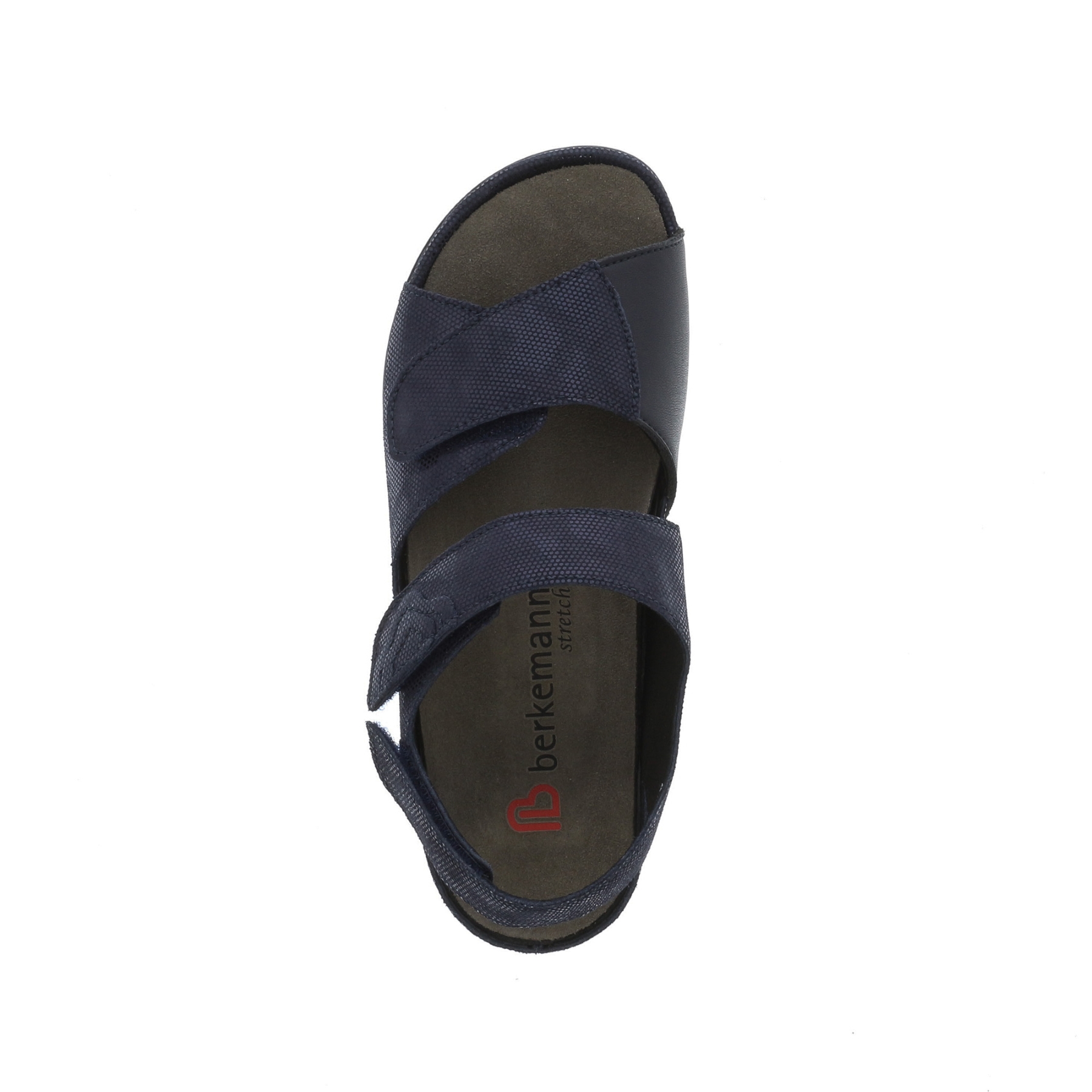 blaue sandale draufsicht