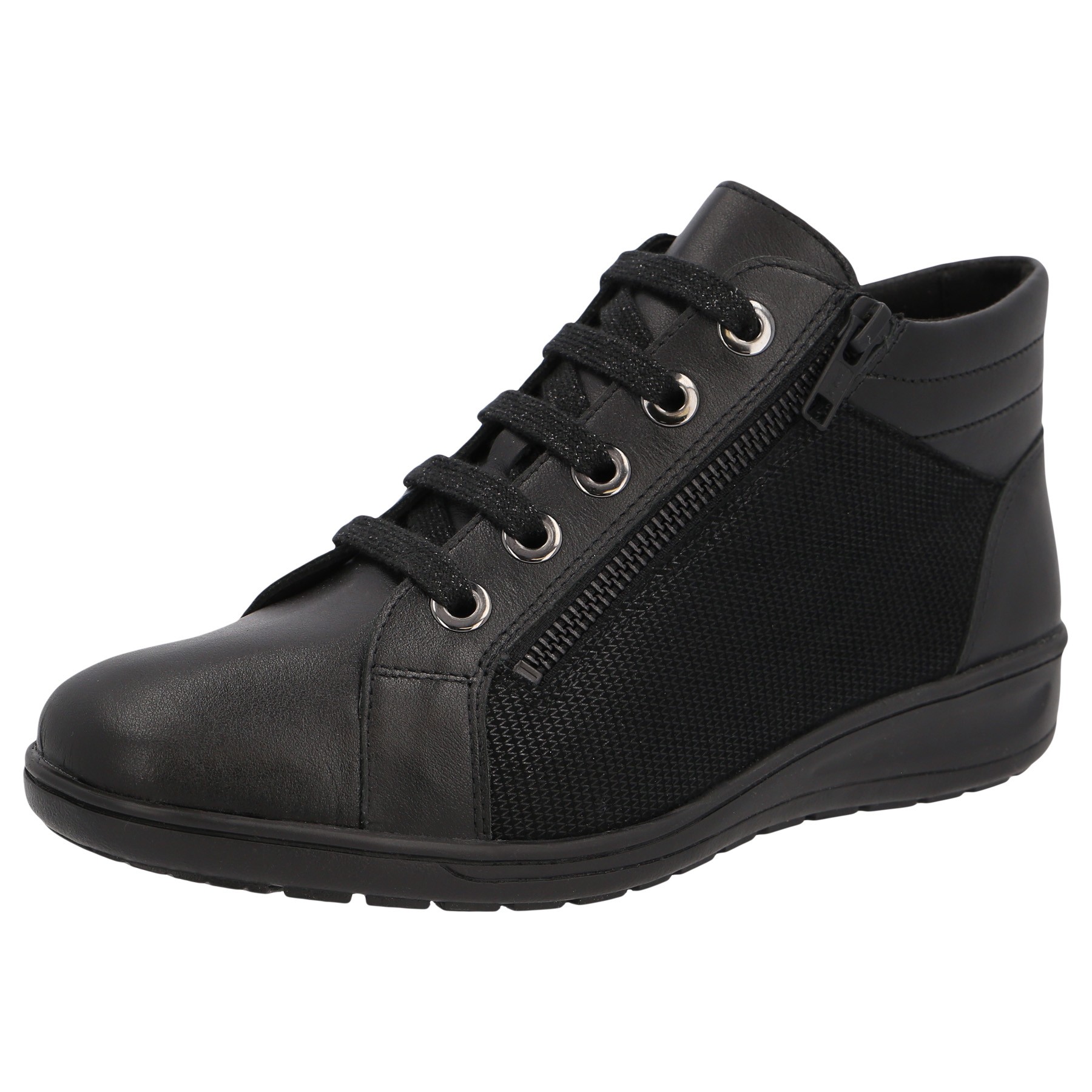 schwarze stiefel 3-4 ansicht